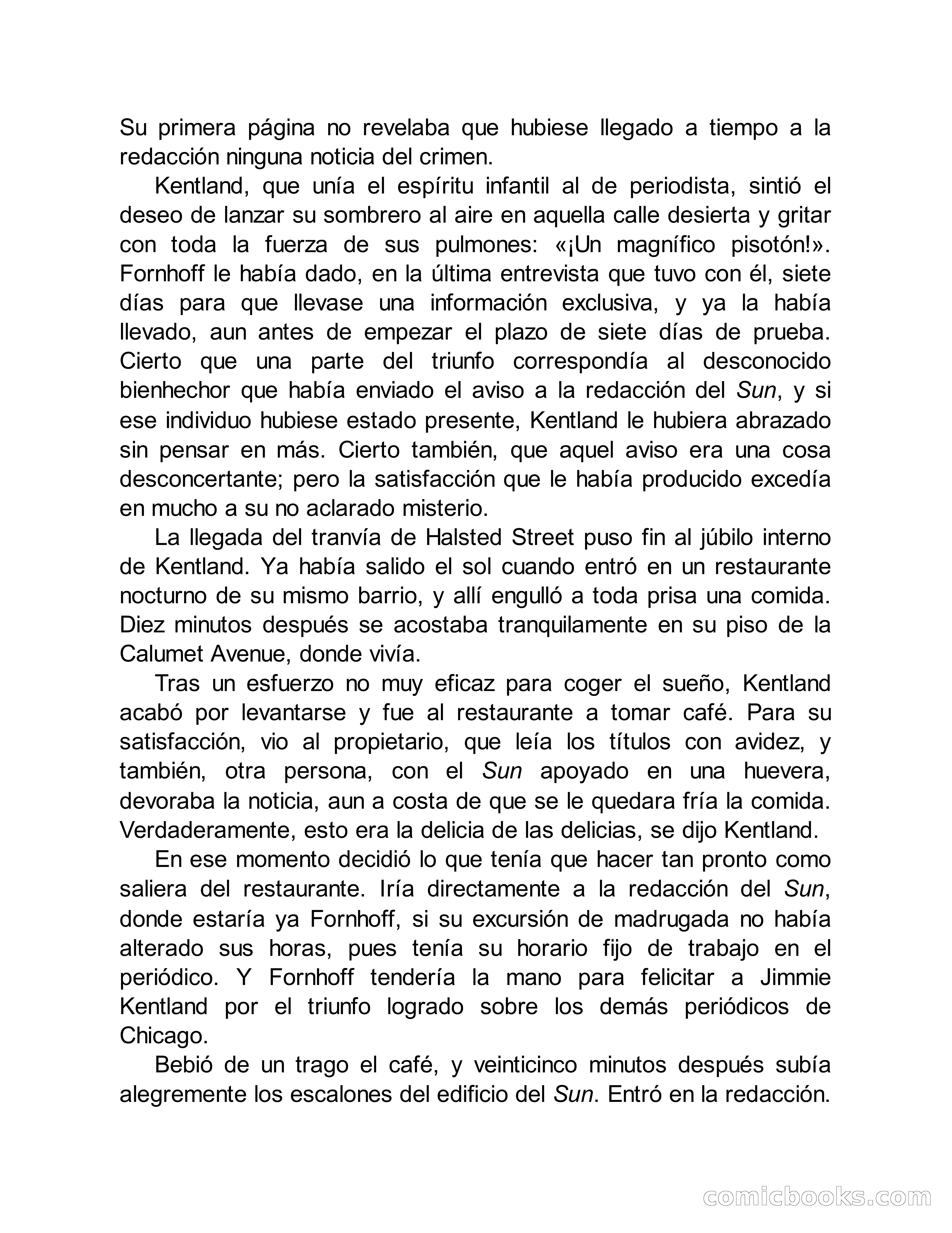 Circulo del Crimen No. 33: La cara del hombre de Saturno — page 48 of 172