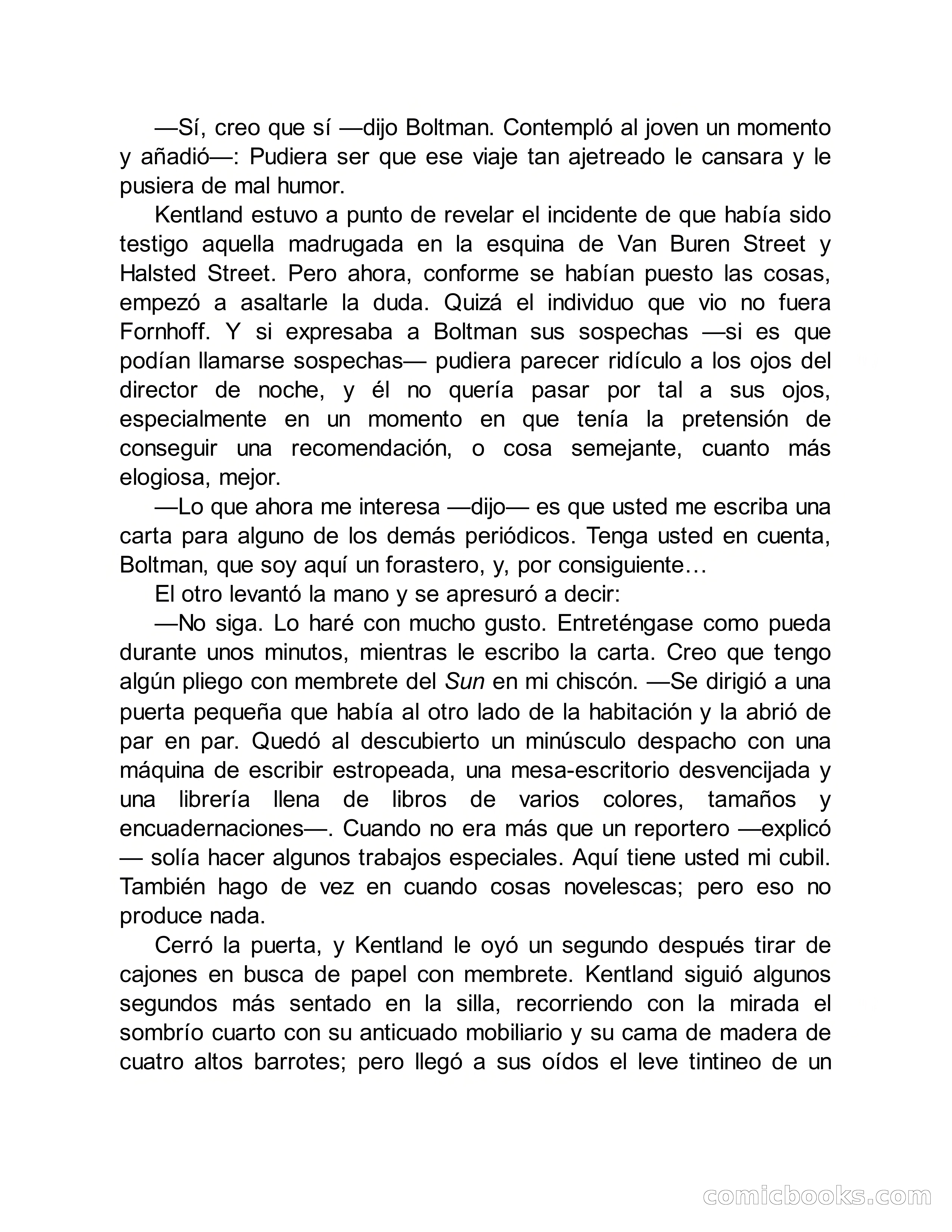 Circulo del Crimen No. 33: La cara del hombre de Saturno — page 54 of 172