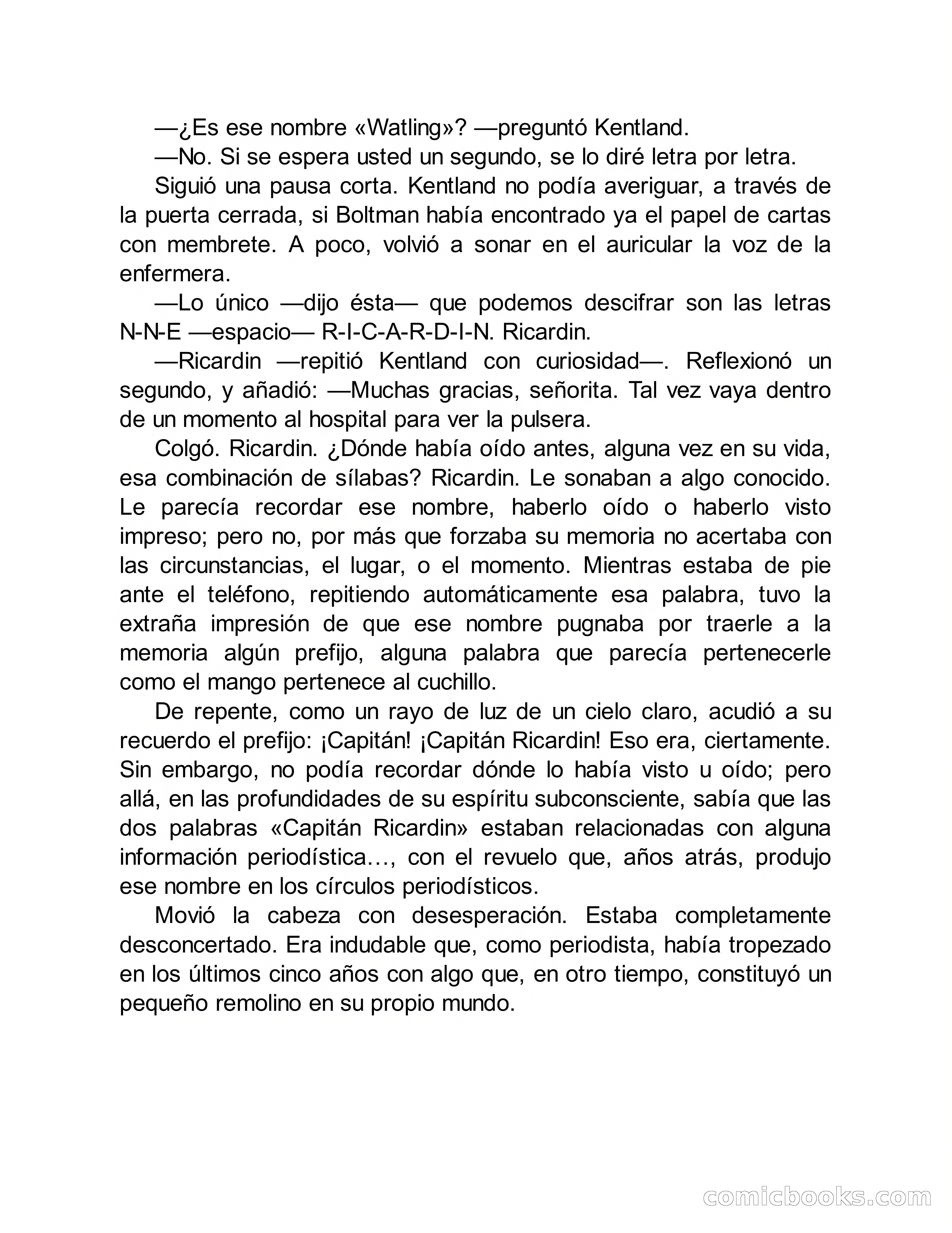 Circulo del Crimen No. 33: La cara del hombre de Saturno — page 56 of 172