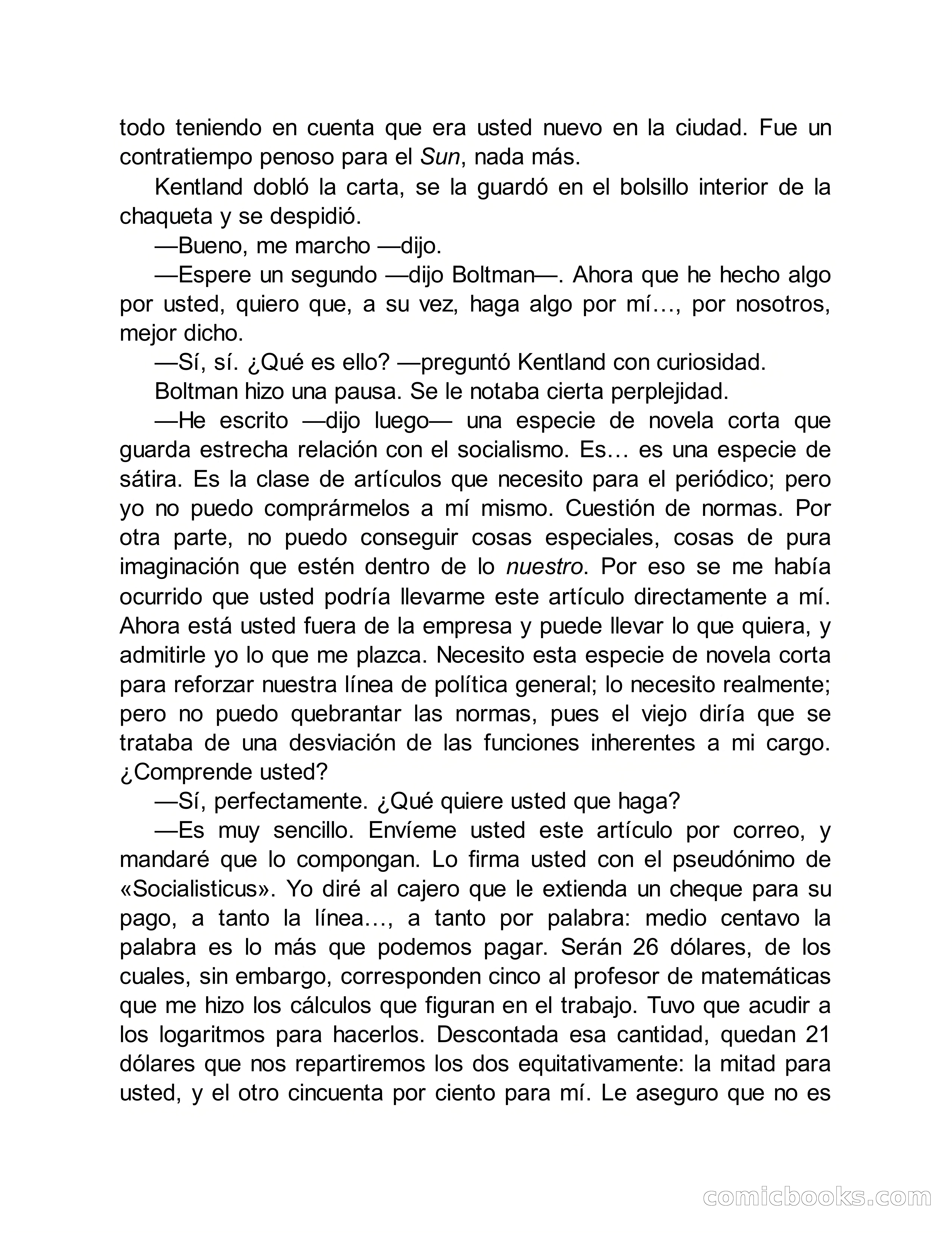 Circulo del Crimen No. 33: La cara del hombre de Saturno — page 58 of 172