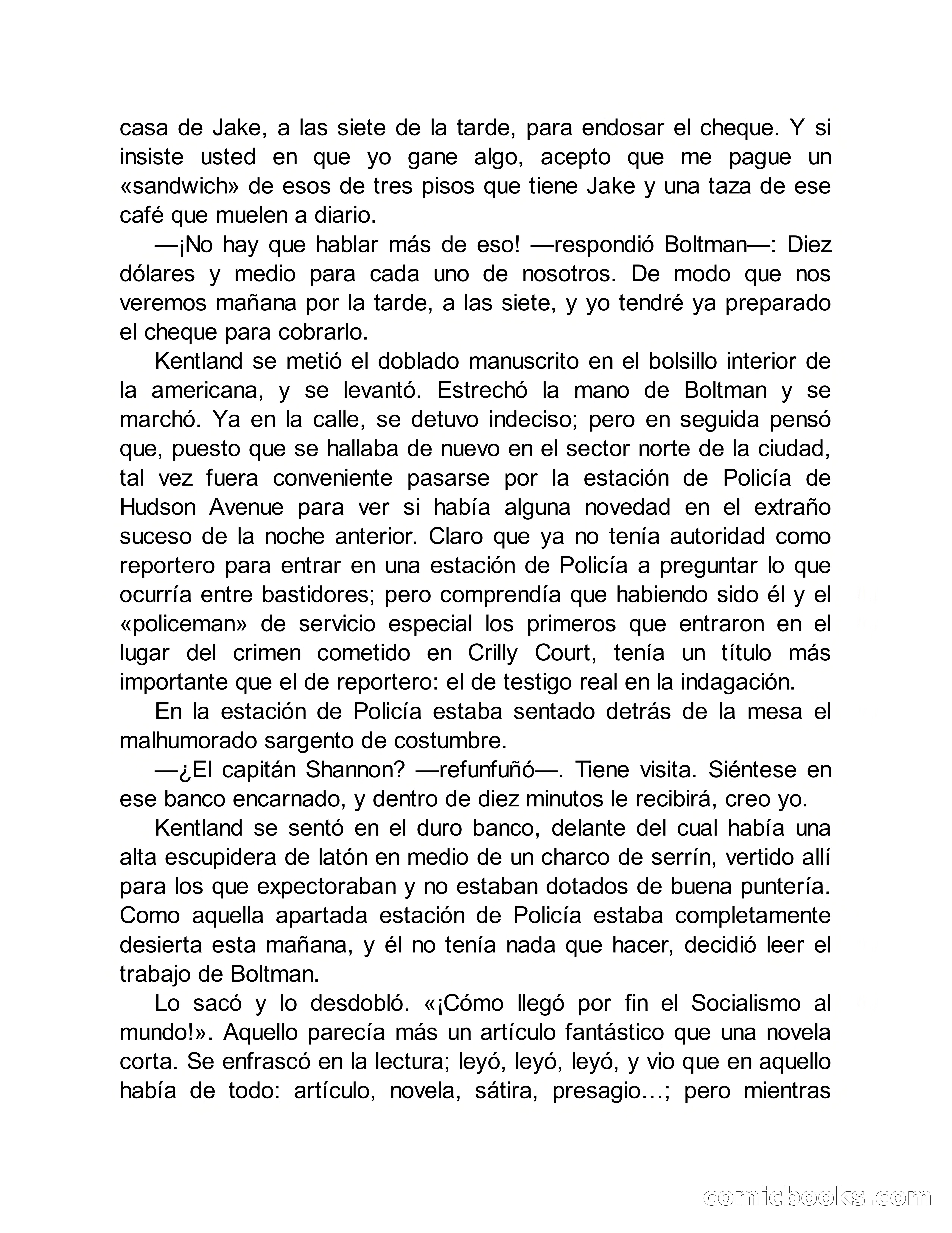 Circulo del Crimen No. 33: La cara del hombre de Saturno — page 60 of 172