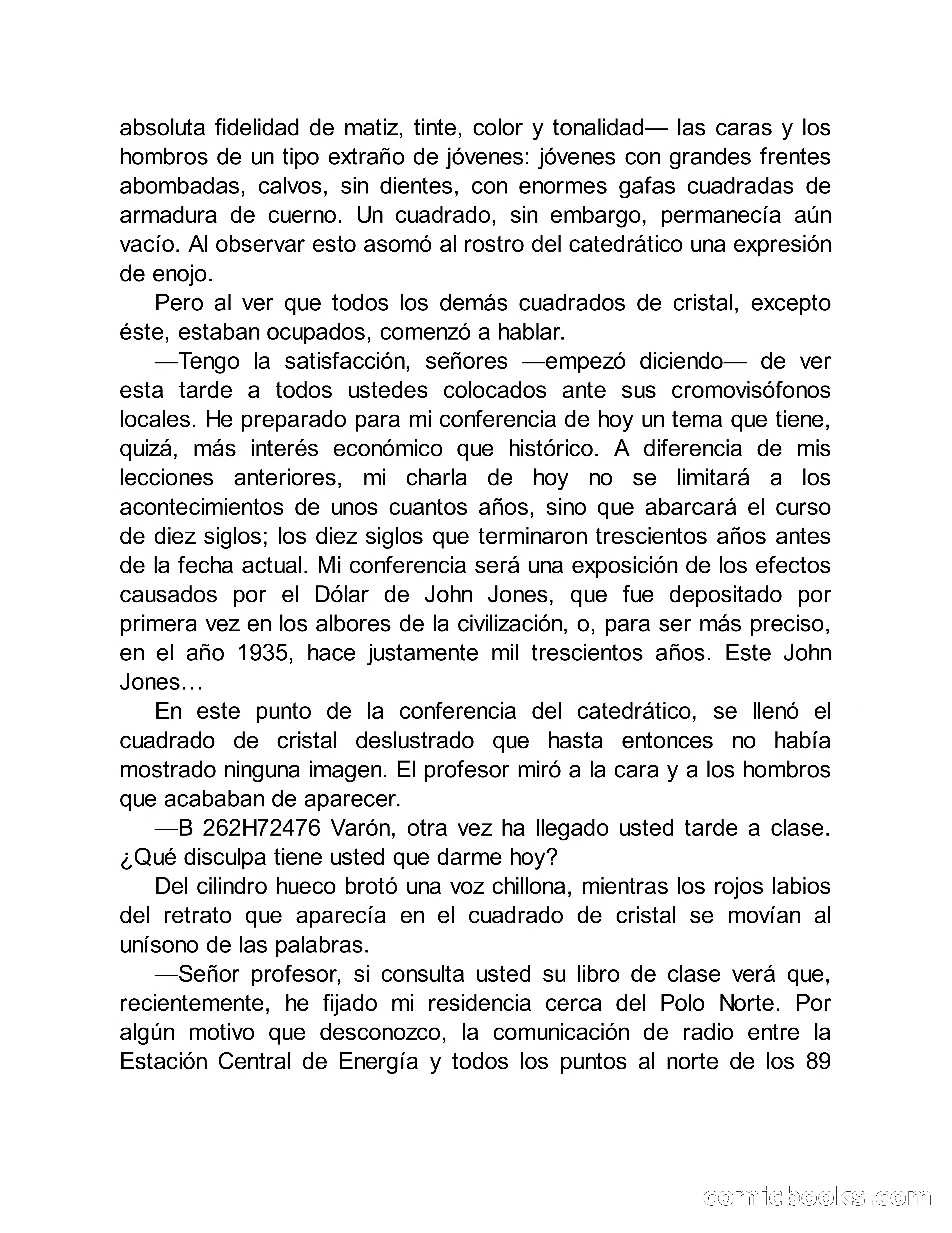 Circulo del Crimen No. 33: La cara del hombre de Saturno — page 63 of 172