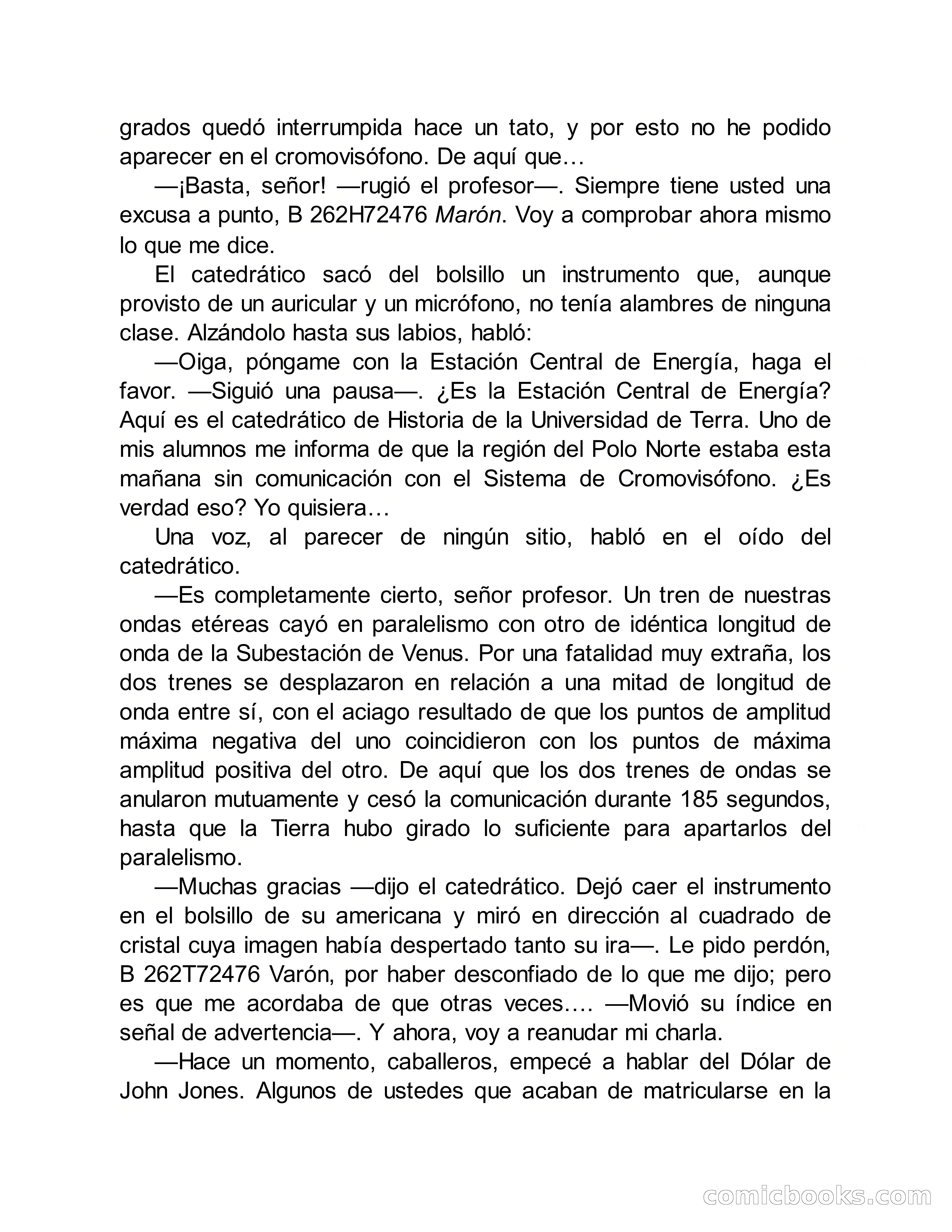 Circulo del Crimen No. 33: La cara del hombre de Saturno — page 64 of 172