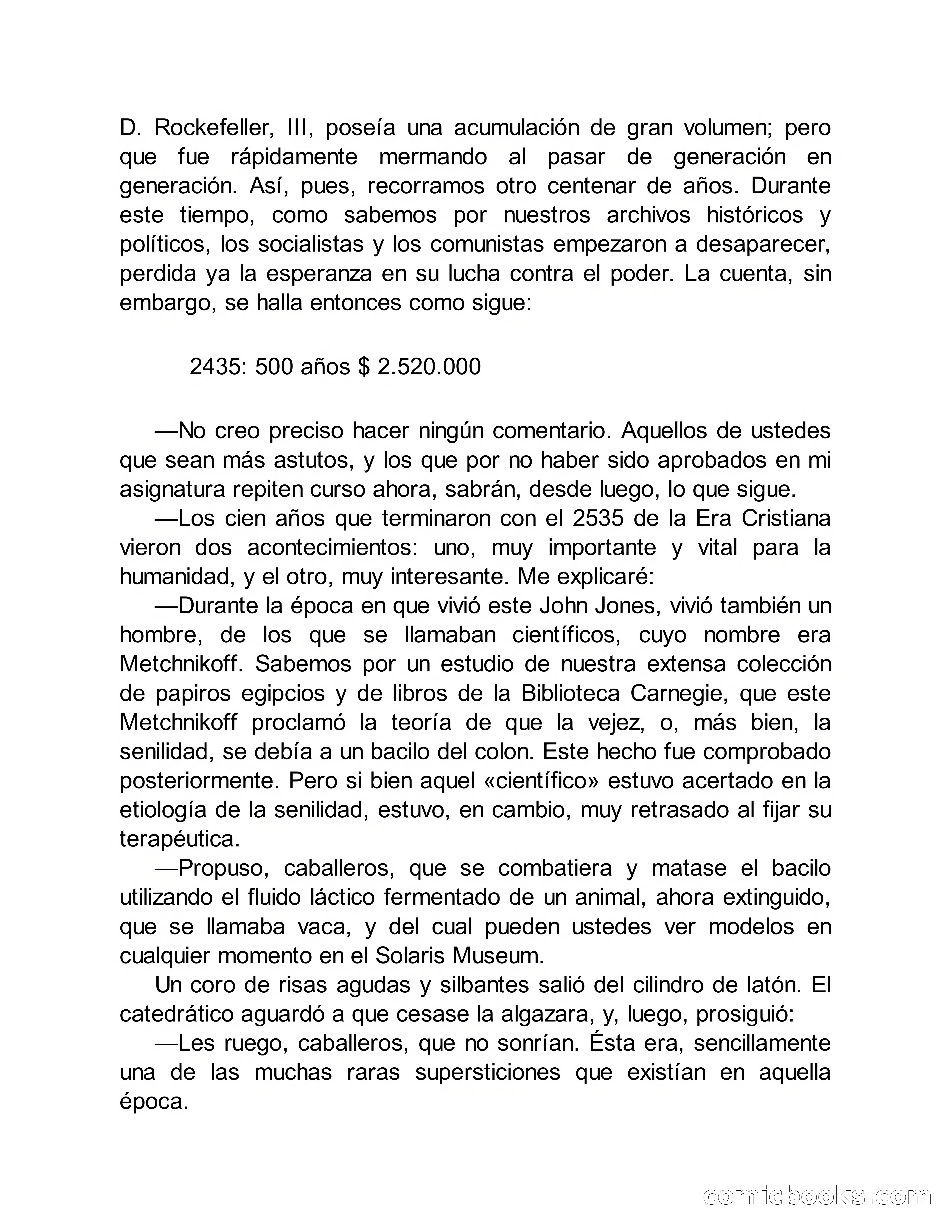 Circulo del Crimen No. 33: La cara del hombre de Saturno — page 69 of 172
