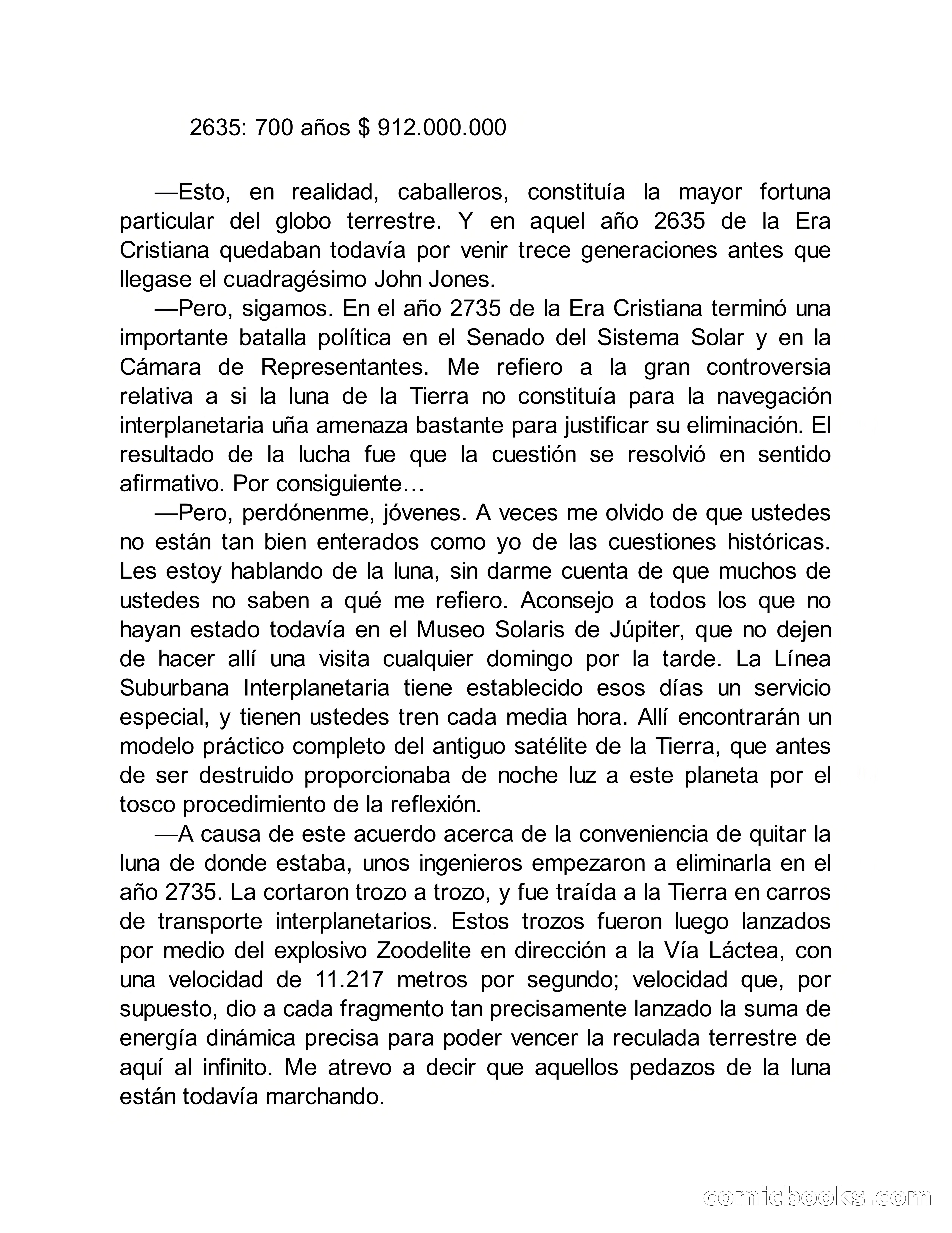 Circulo del Crimen No. 33: La cara del hombre de Saturno — page 72 of 172