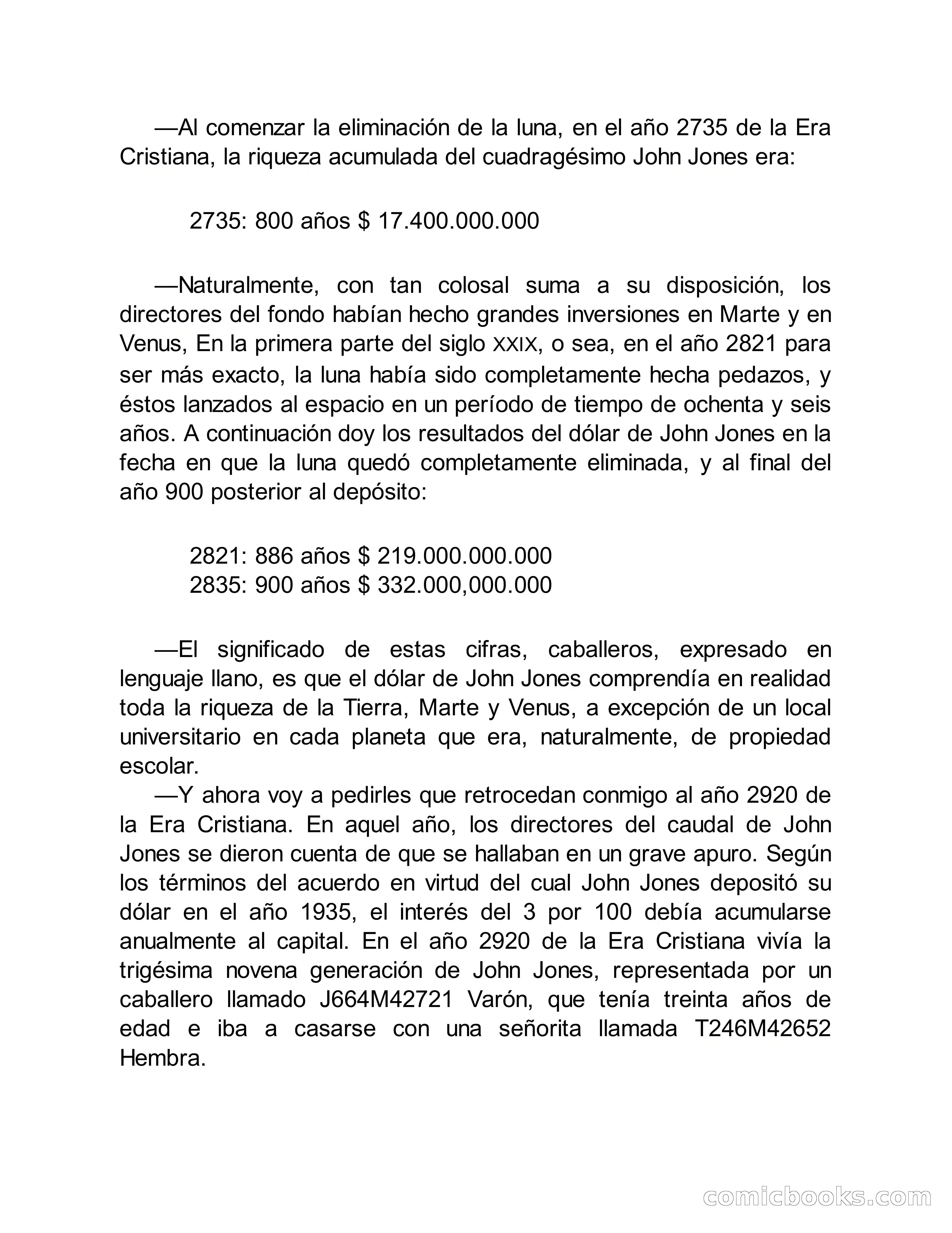 Circulo del Crimen No. 33: La cara del hombre de Saturno — page 73 of 172