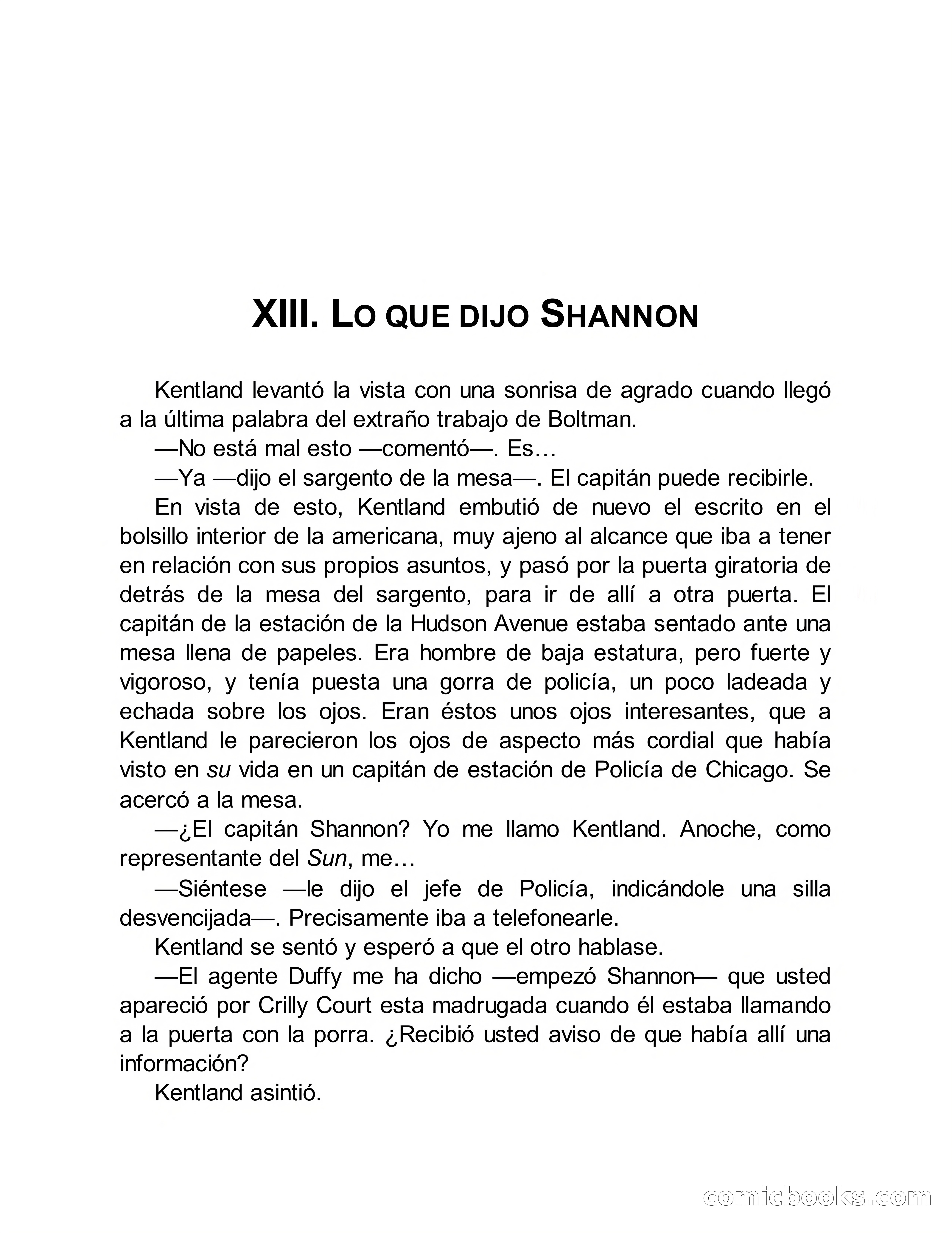 Circulo del Crimen No. 33: La cara del hombre de Saturno — page 76 of 172