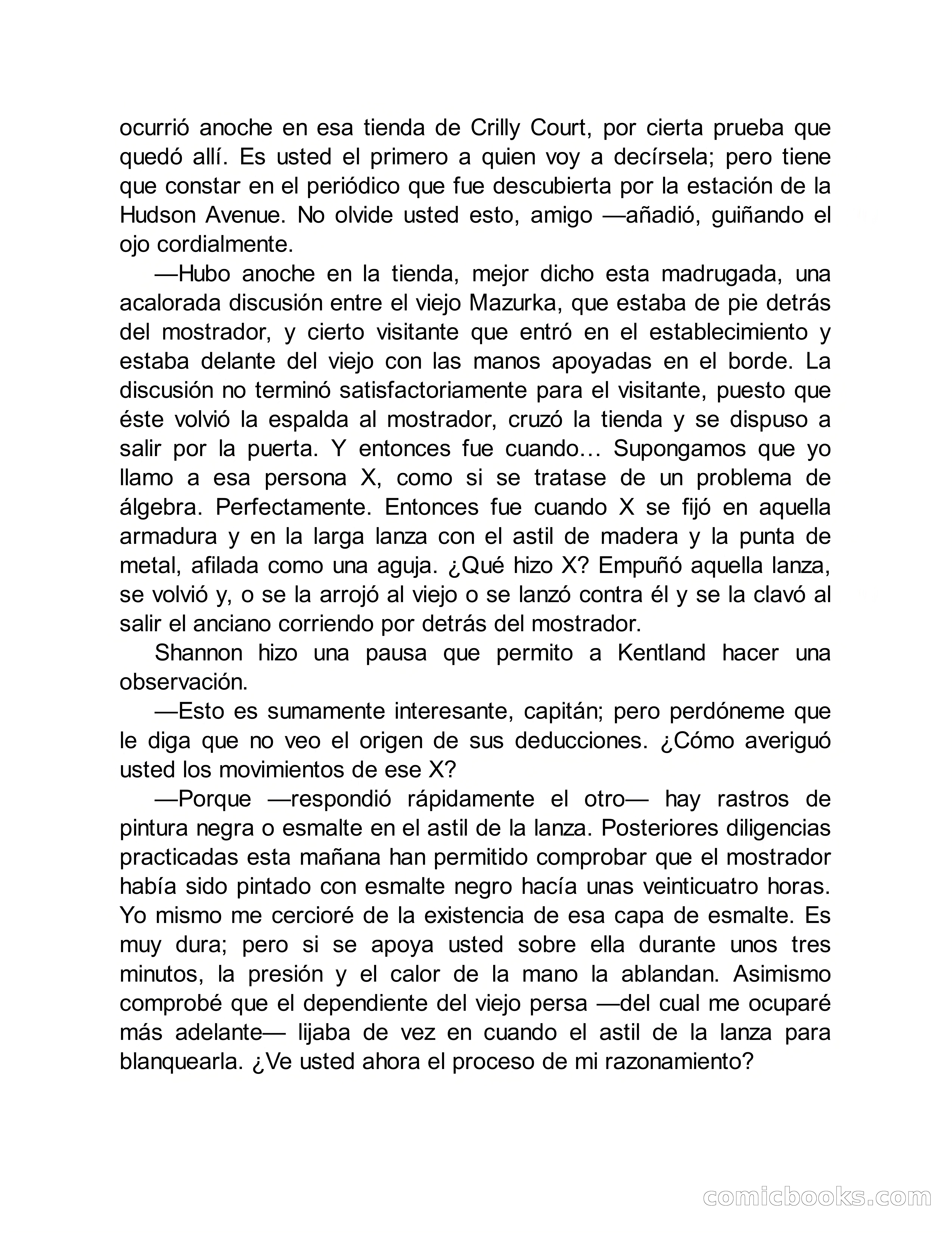 Circulo del Crimen No. 33: La cara del hombre de Saturno — page 78 of 172
