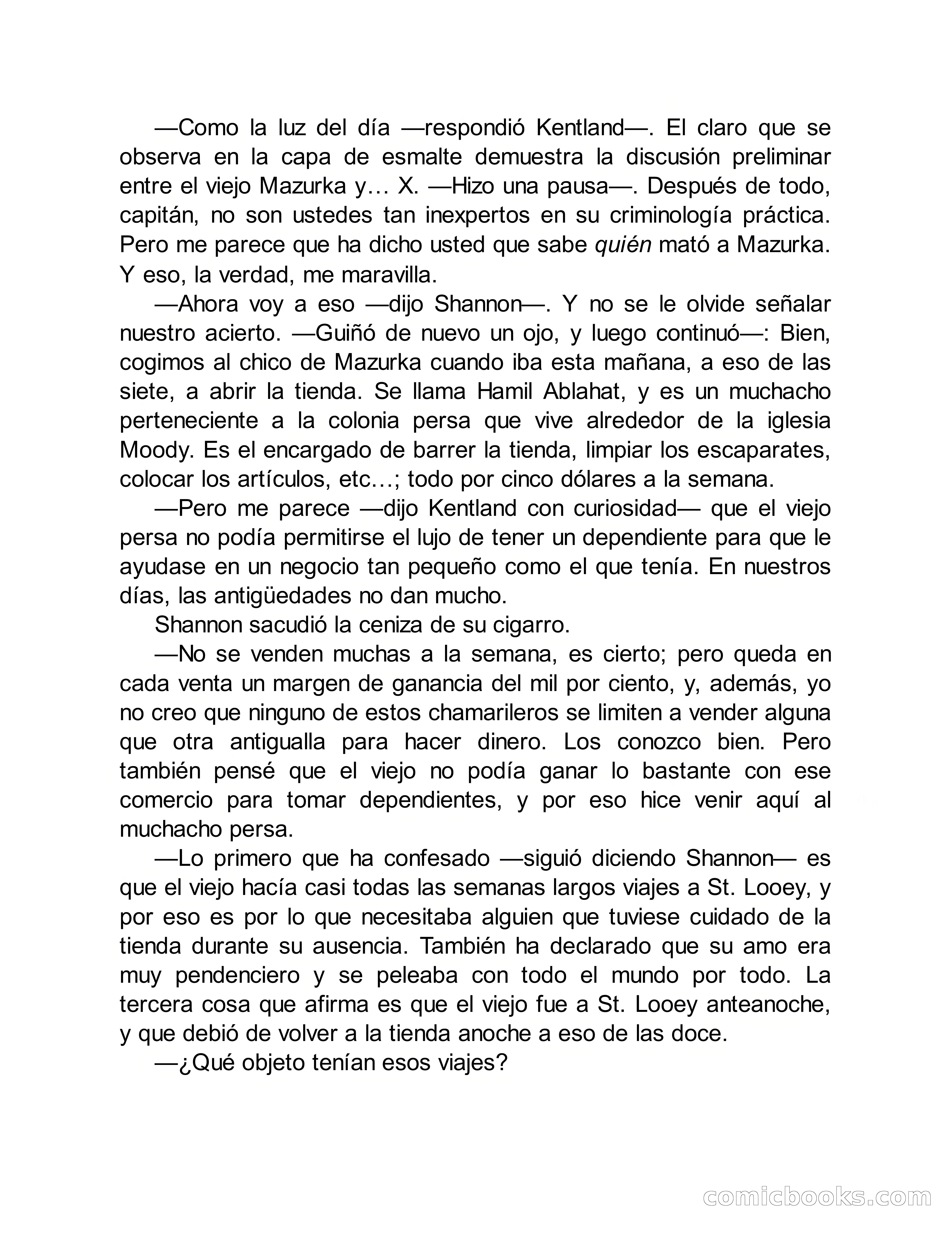Circulo del Crimen No. 33: La cara del hombre de Saturno — page 79 of 172