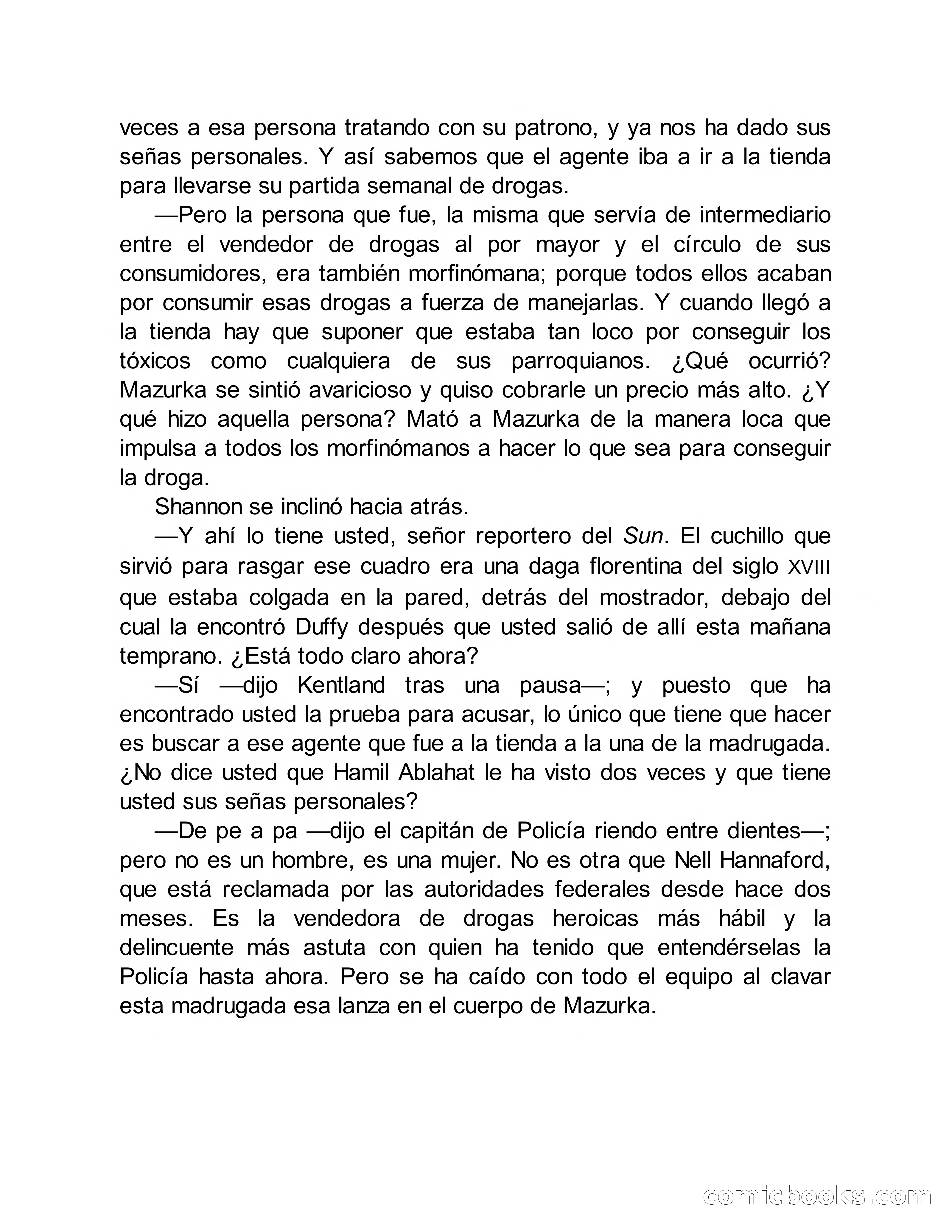 Circulo del Crimen No. 33: La cara del hombre de Saturno — page 82 of 172