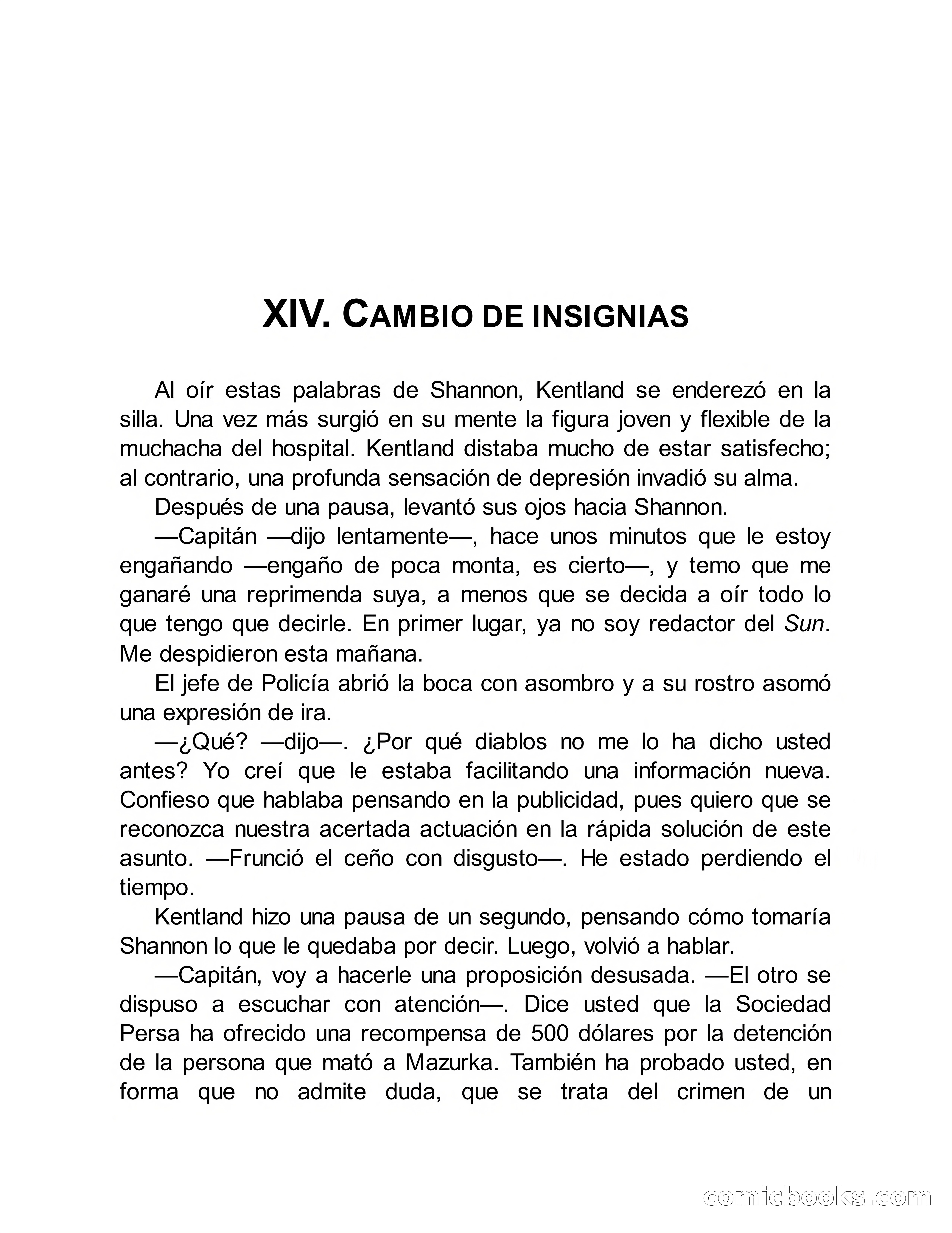 Circulo del Crimen No. 33: La cara del hombre de Saturno — page 83 of 172