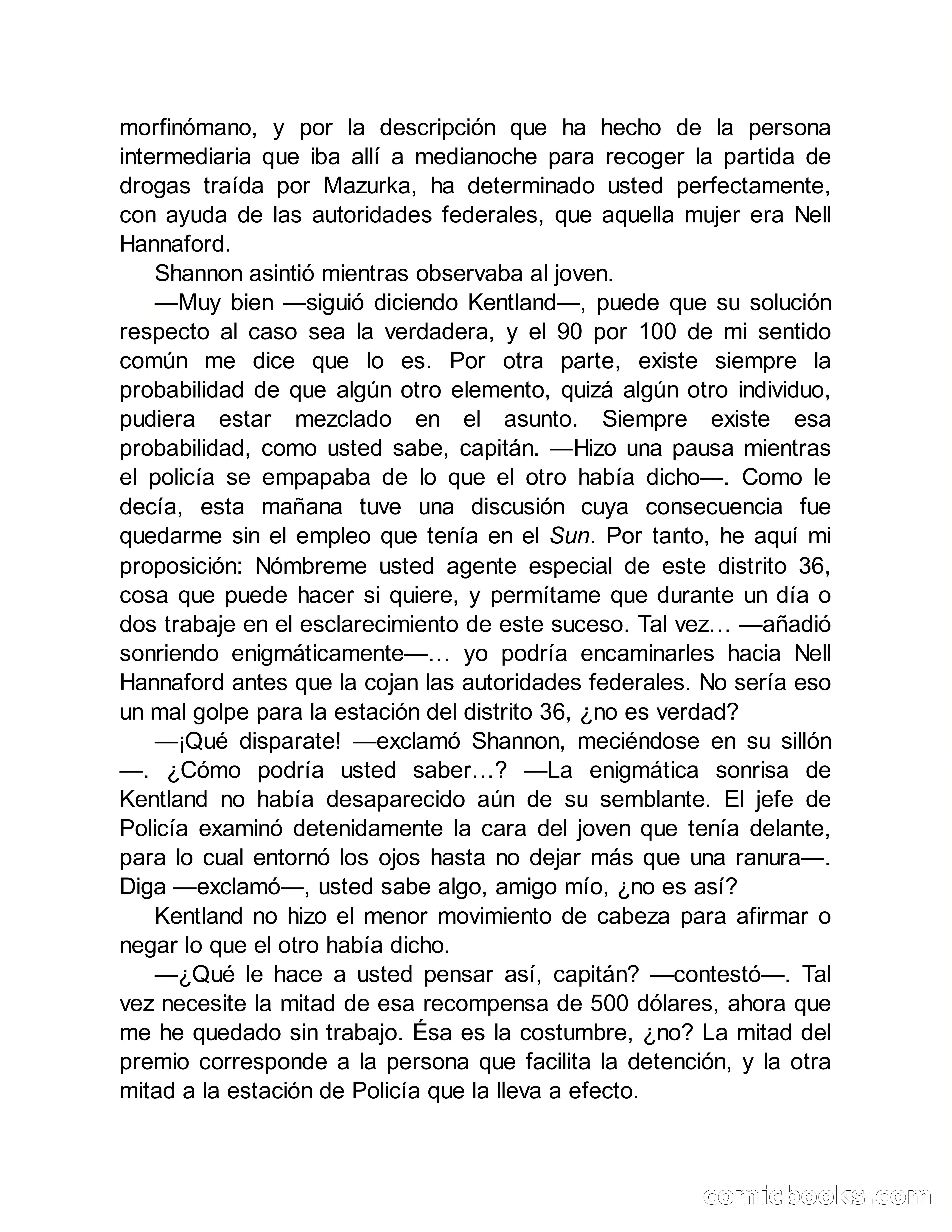 Circulo del Crimen No. 33: La cara del hombre de Saturno — page 84 of 172