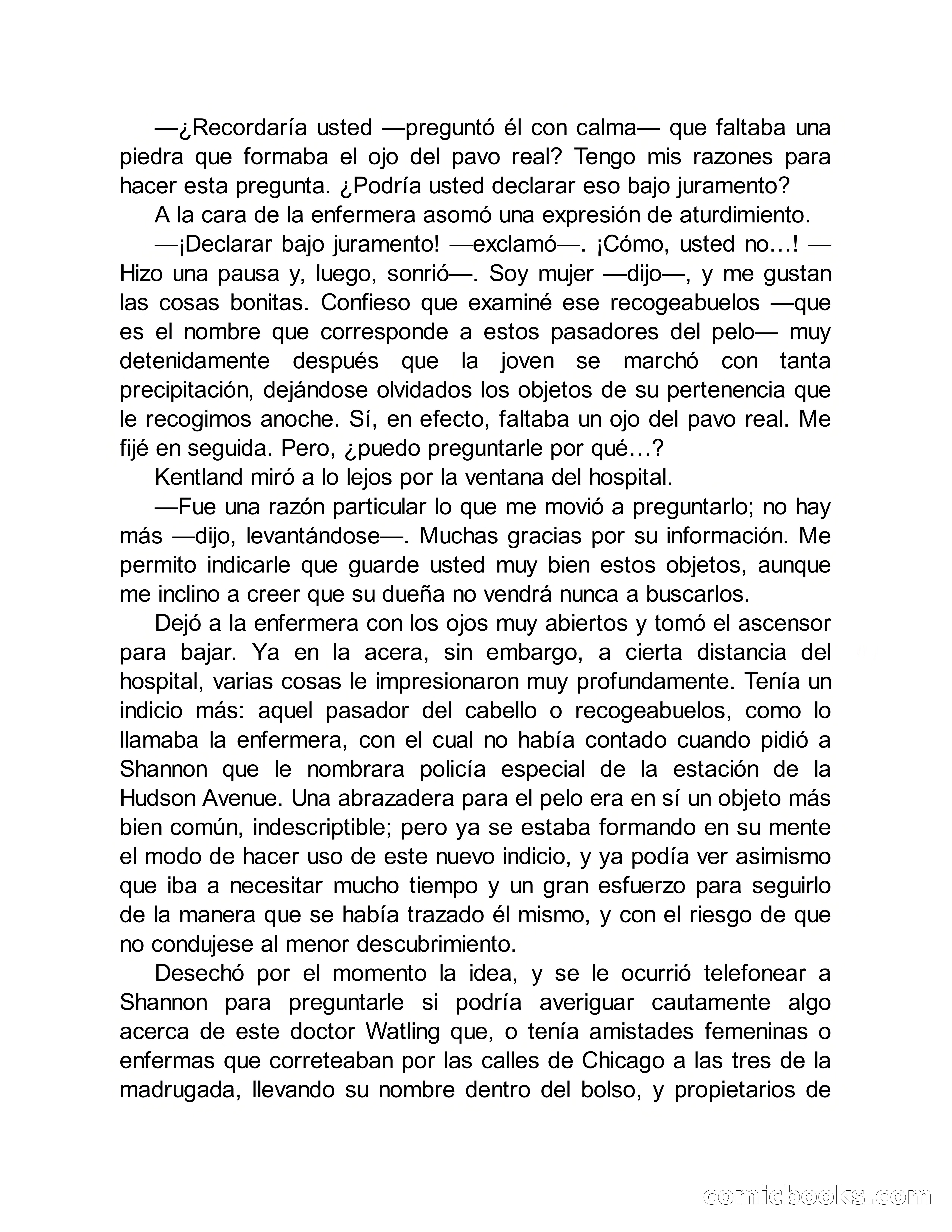 Circulo del Crimen No. 33: La cara del hombre de Saturno — page 90 of 172