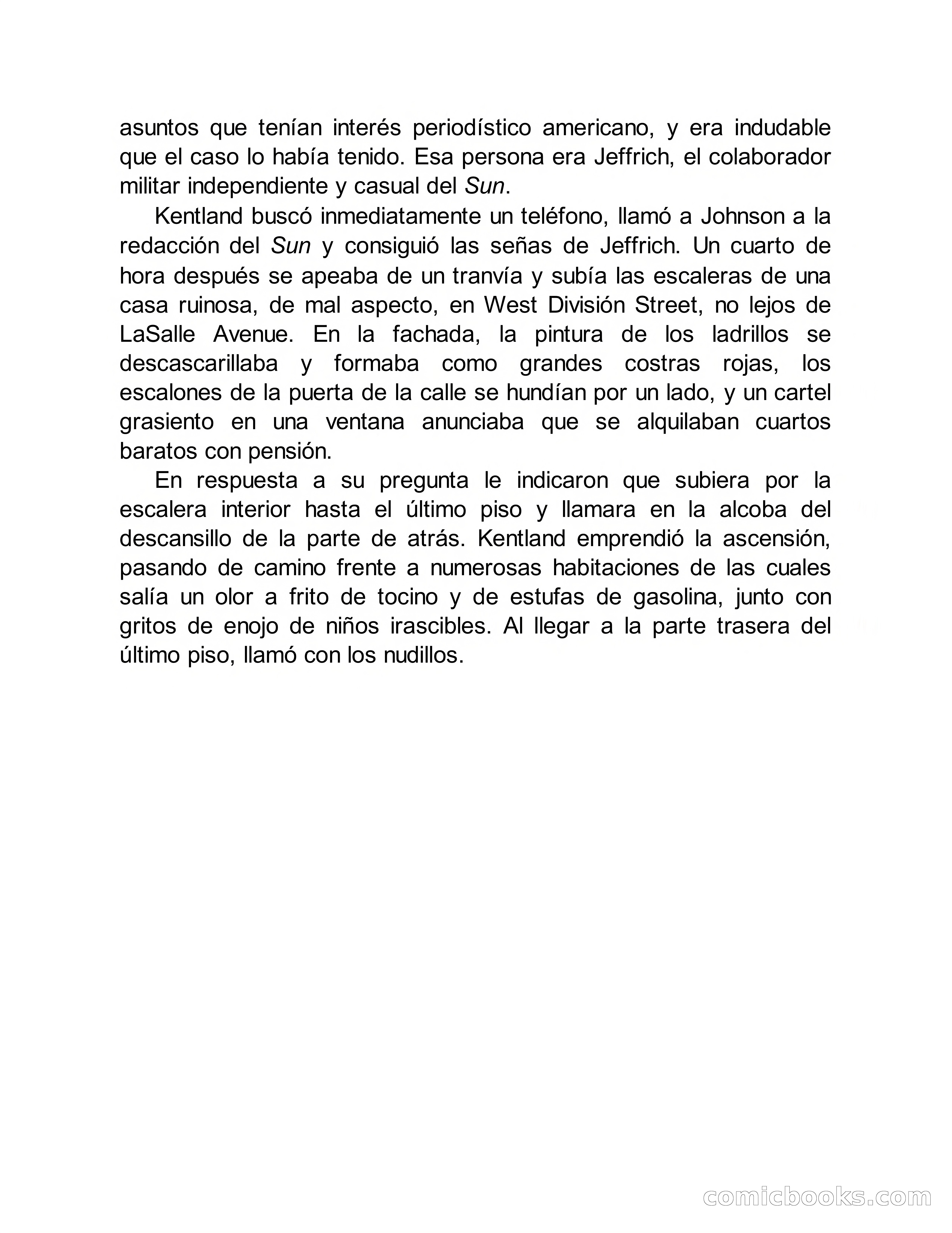 Circulo del Crimen No. 33: La cara del hombre de Saturno — page 93 of 172