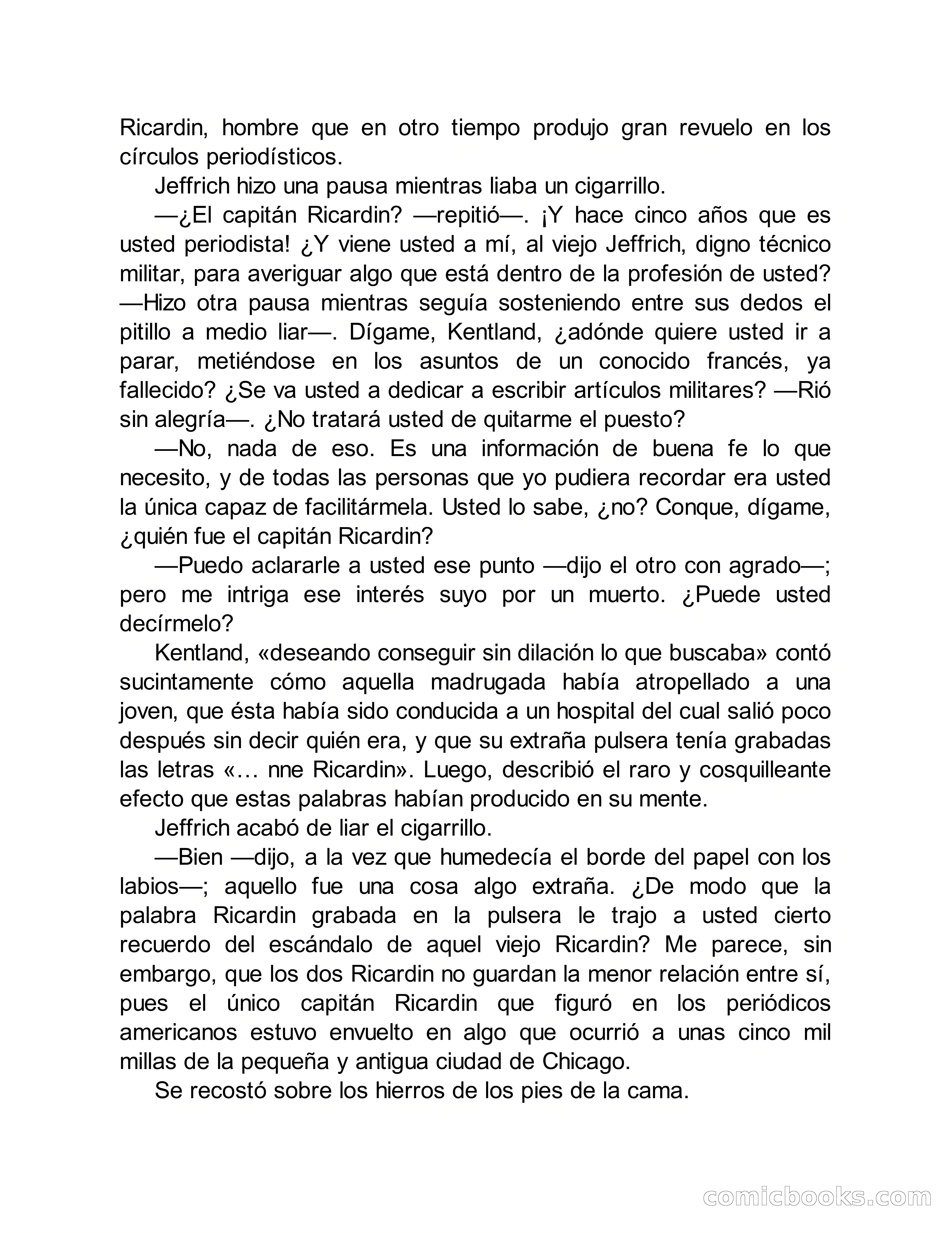 Circulo del Crimen No. 33: La cara del hombre de Saturno — page 96 of 172