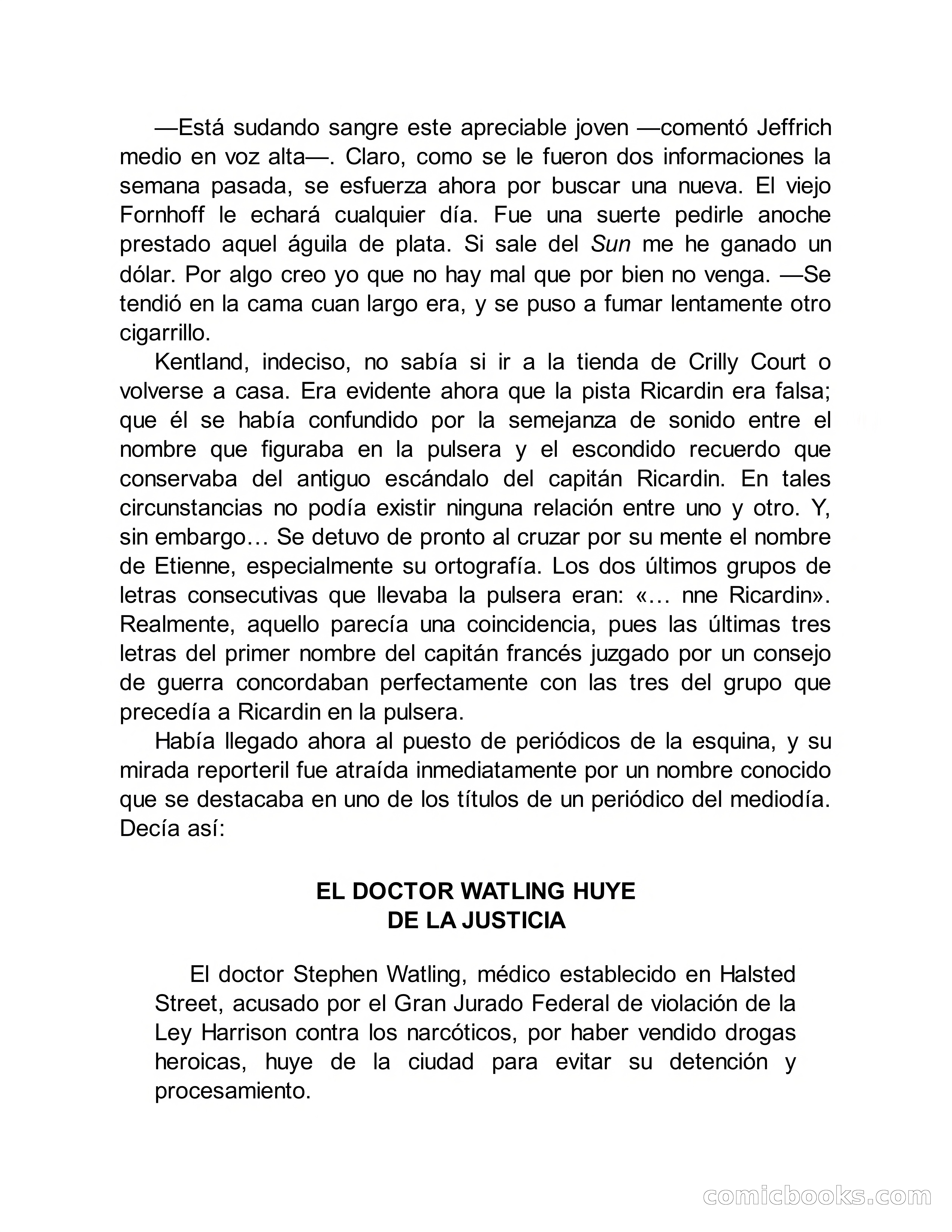 Circulo del Crimen No. 33: La cara del hombre de Saturno — page 103 of 172