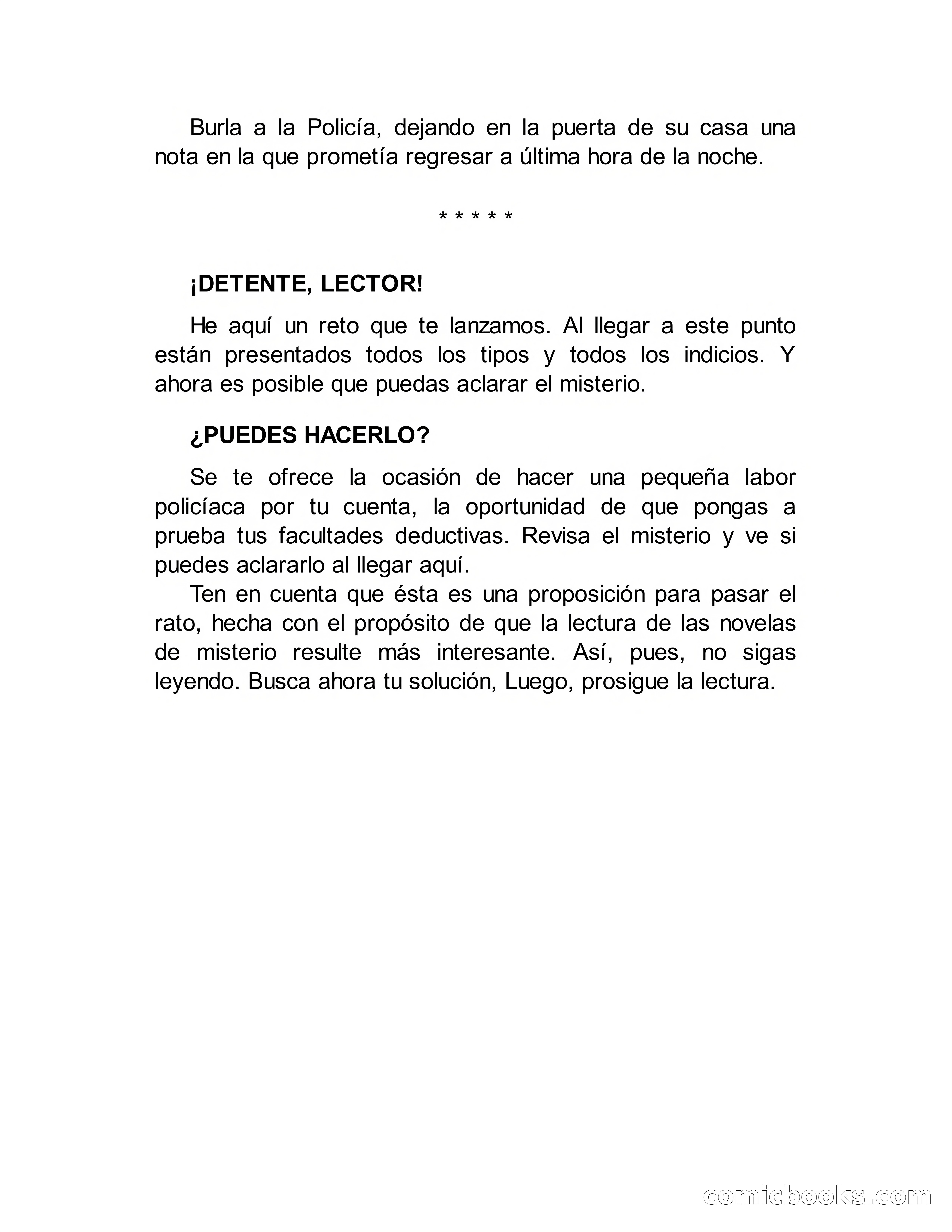 Circulo del Crimen No. 33: La cara del hombre de Saturno — page 104 of 172