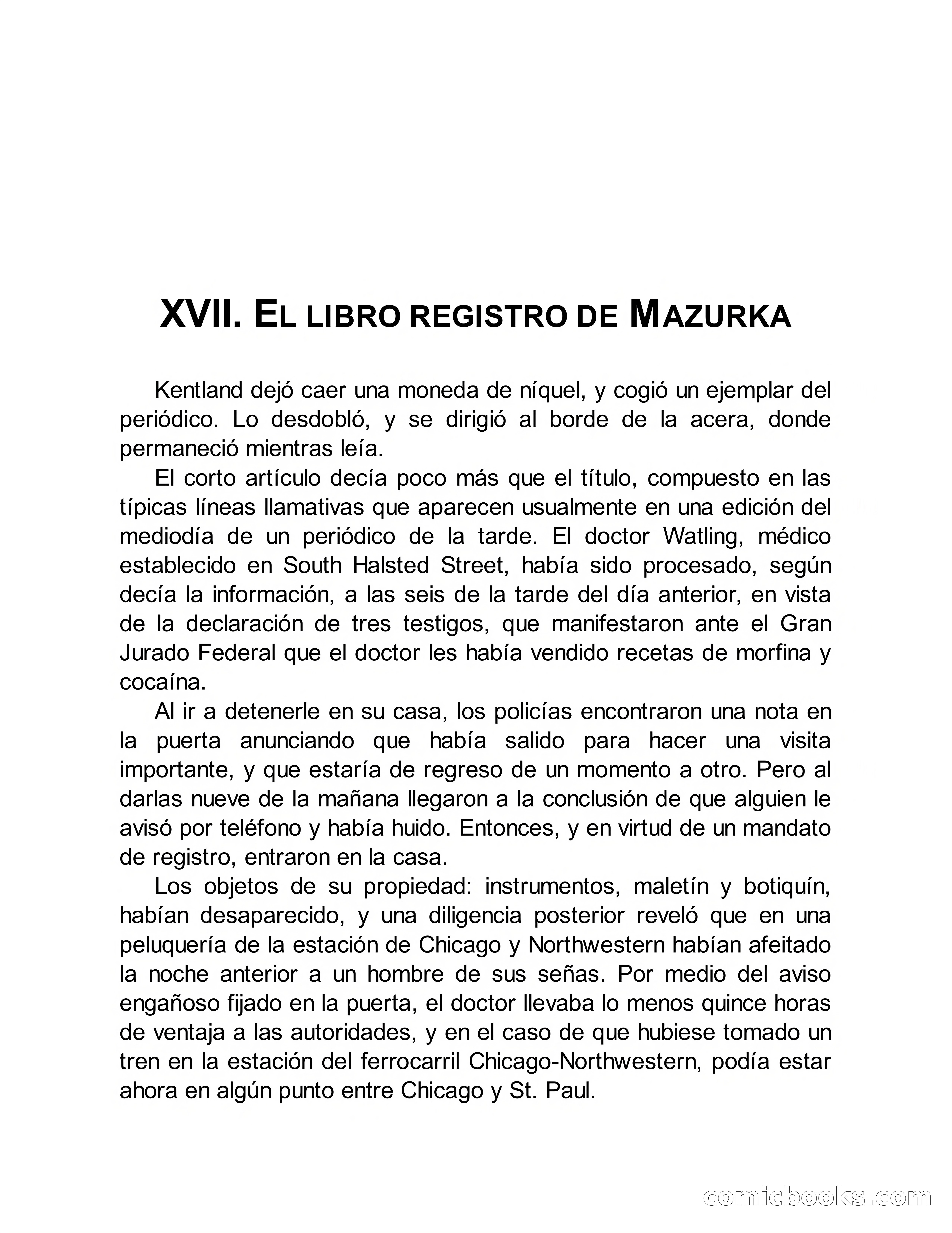 Circulo del Crimen No. 33: La cara del hombre de Saturno — page 105 of 172