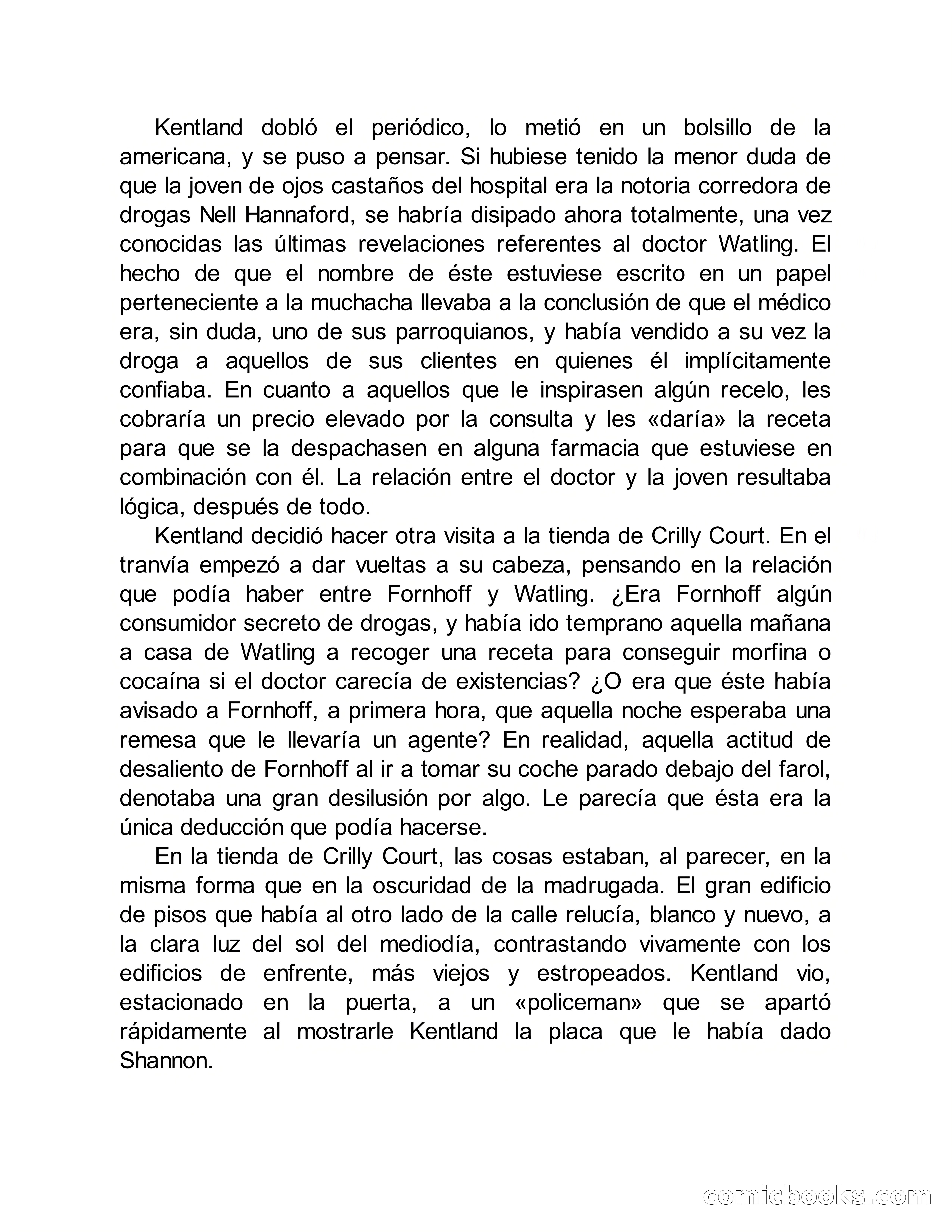 Circulo del Crimen No. 33: La cara del hombre de Saturno — page 106 of 172
