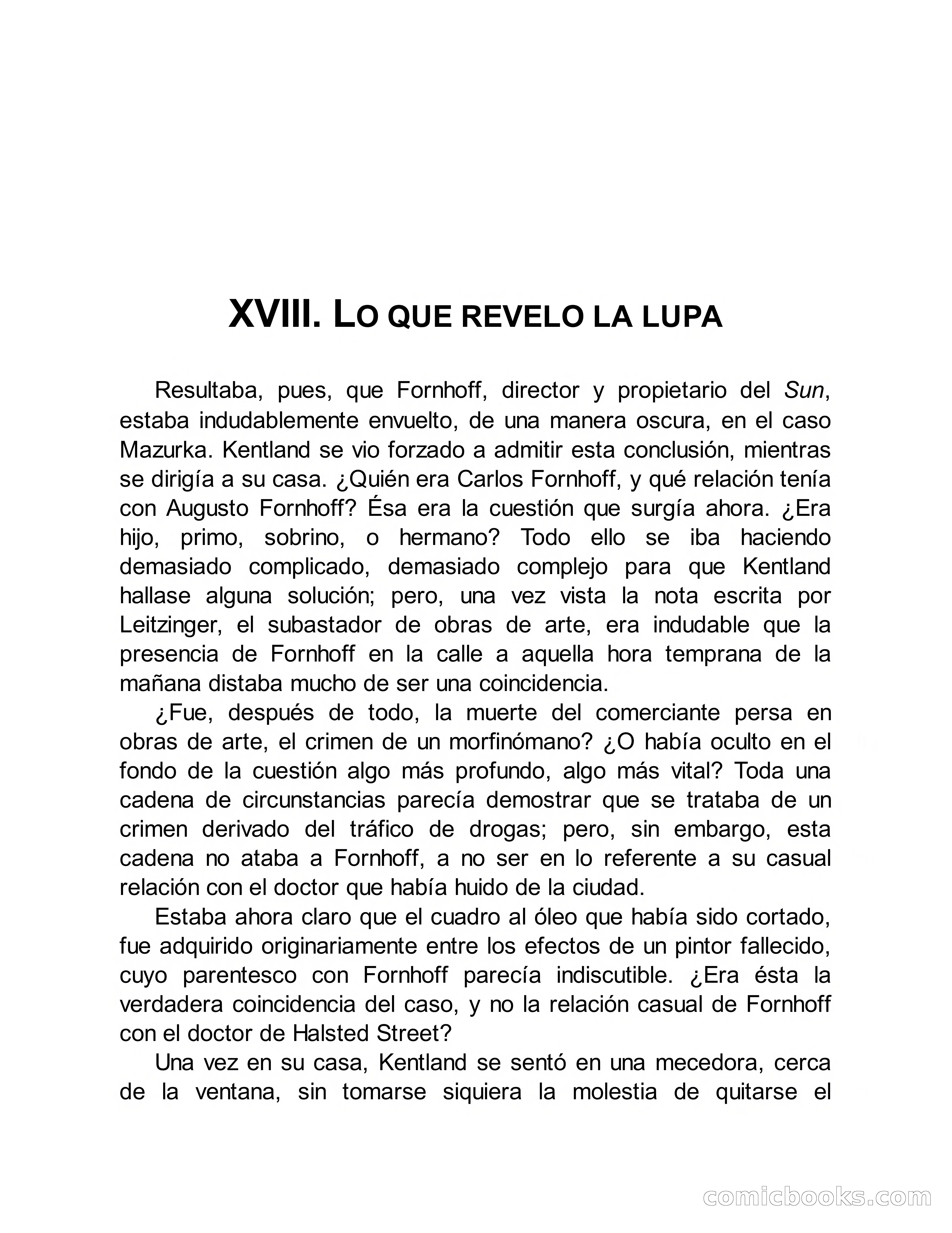 Circulo del Crimen No. 33: La cara del hombre de Saturno — page 112 of 172