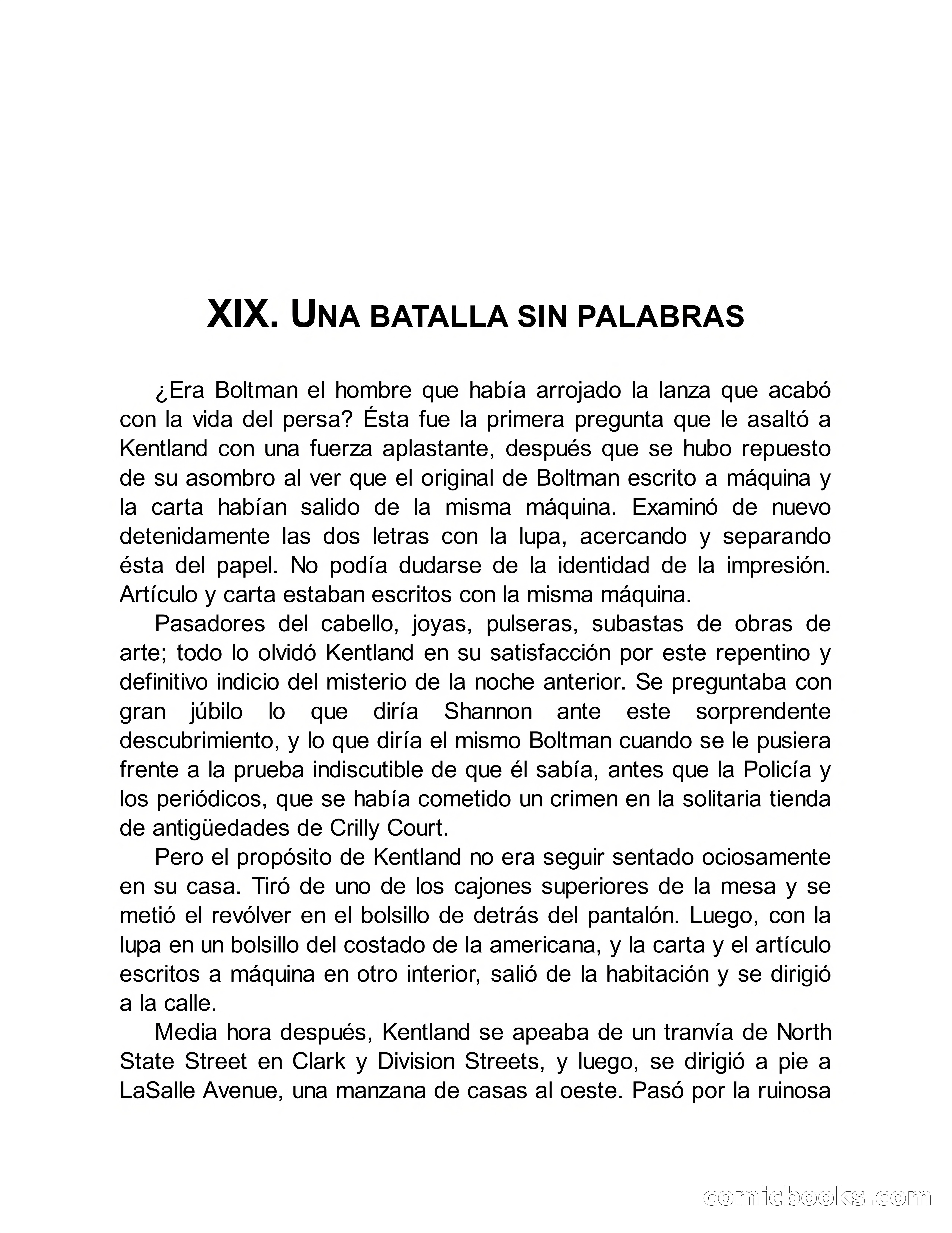 Circulo del Crimen No. 33: La cara del hombre de Saturno — page 116 of 172