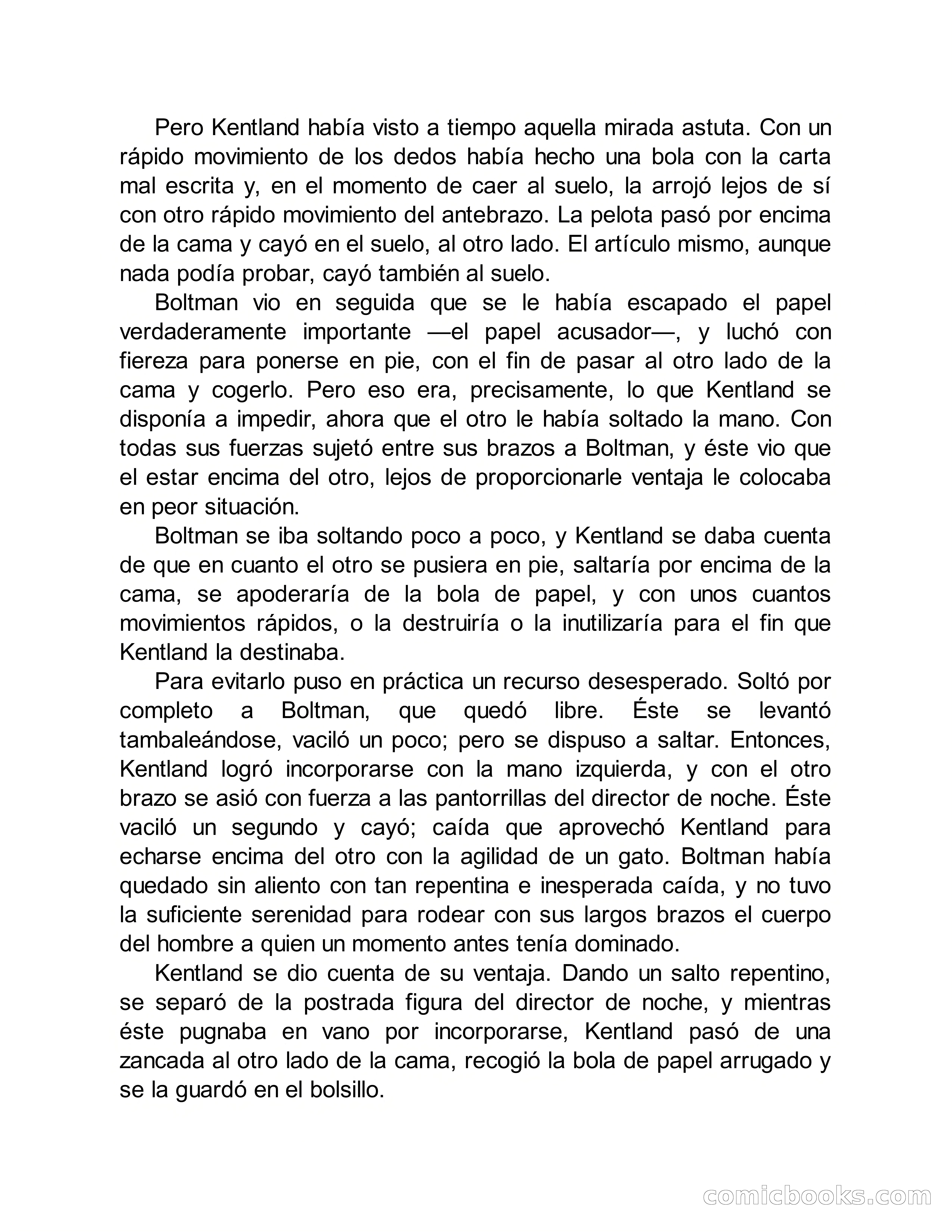Circulo del Crimen No. 33: La cara del hombre de Saturno — page 118 of 172