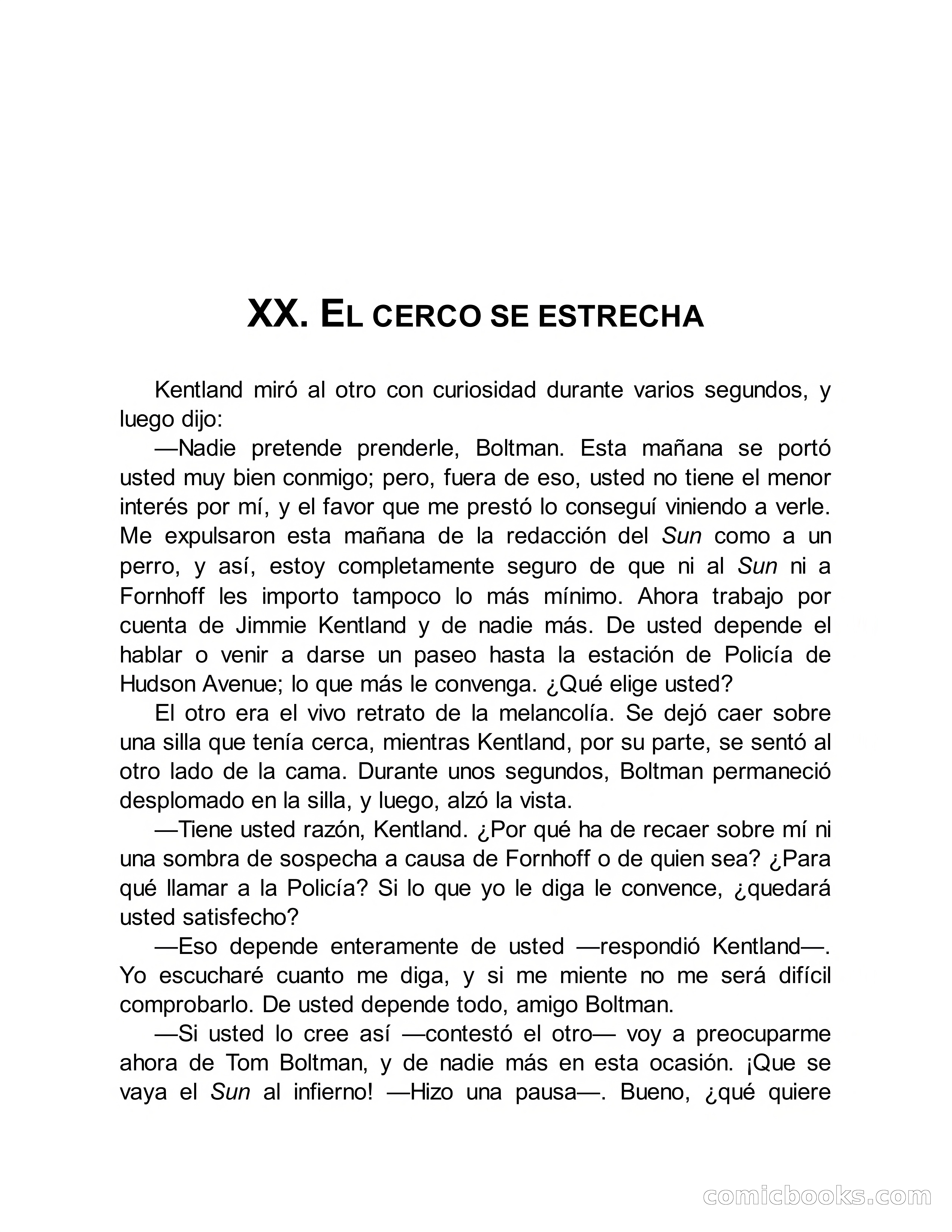Circulo del Crimen No. 33: La cara del hombre de Saturno — page 120 of 172