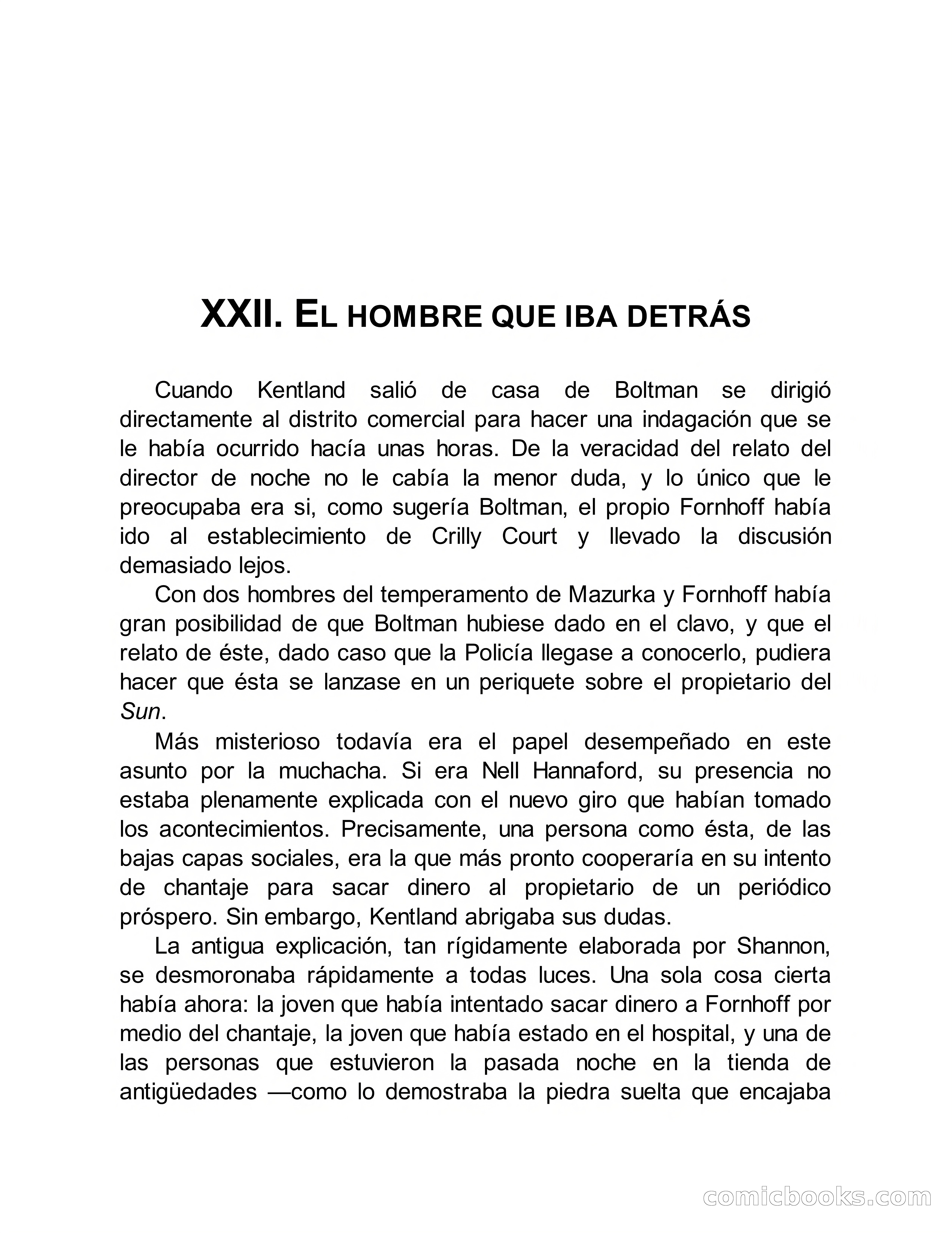 Circulo del Crimen No. 33: La cara del hombre de Saturno — page 130 of 172
