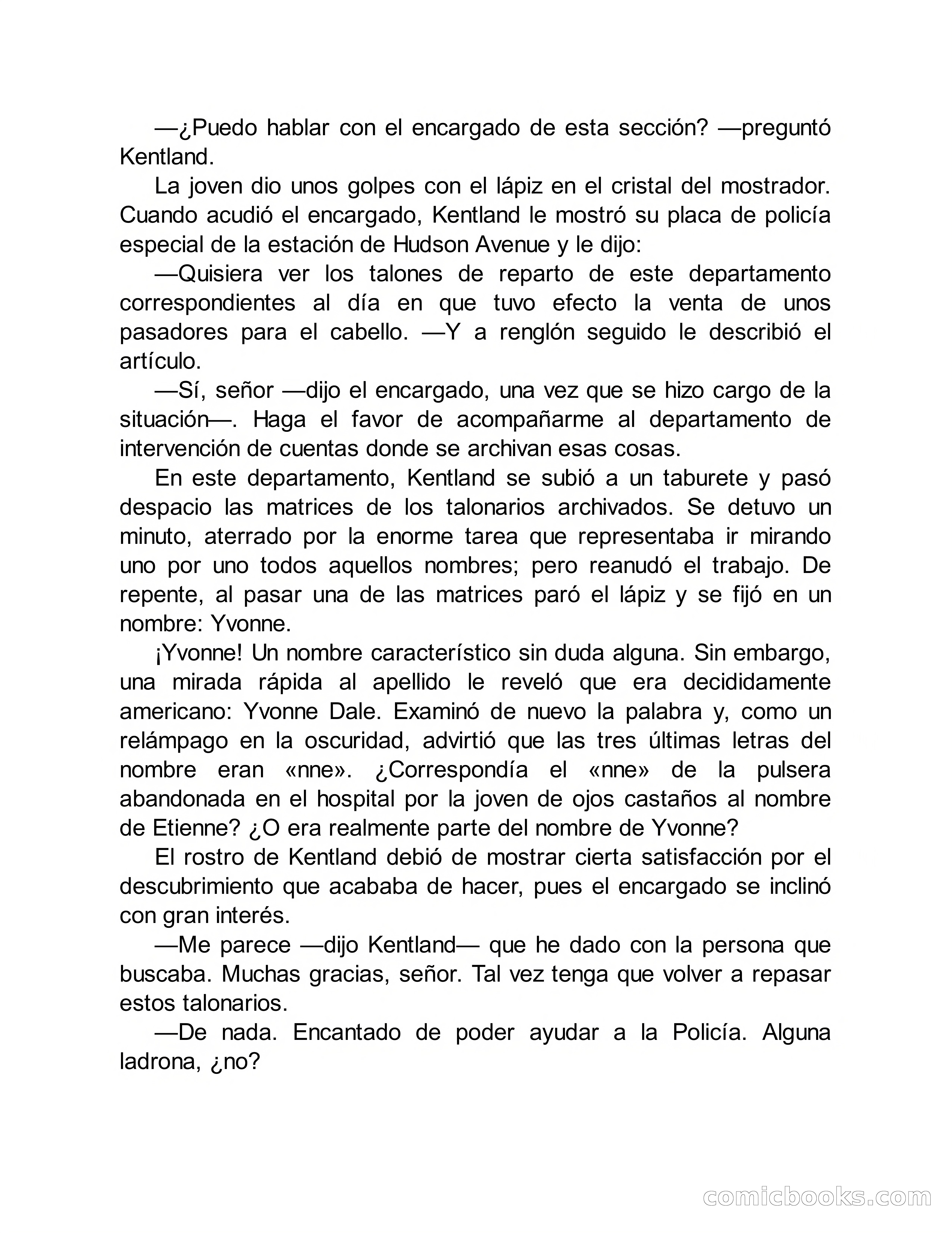 Circulo del Crimen No. 33: La cara del hombre de Saturno — page 133 of 172