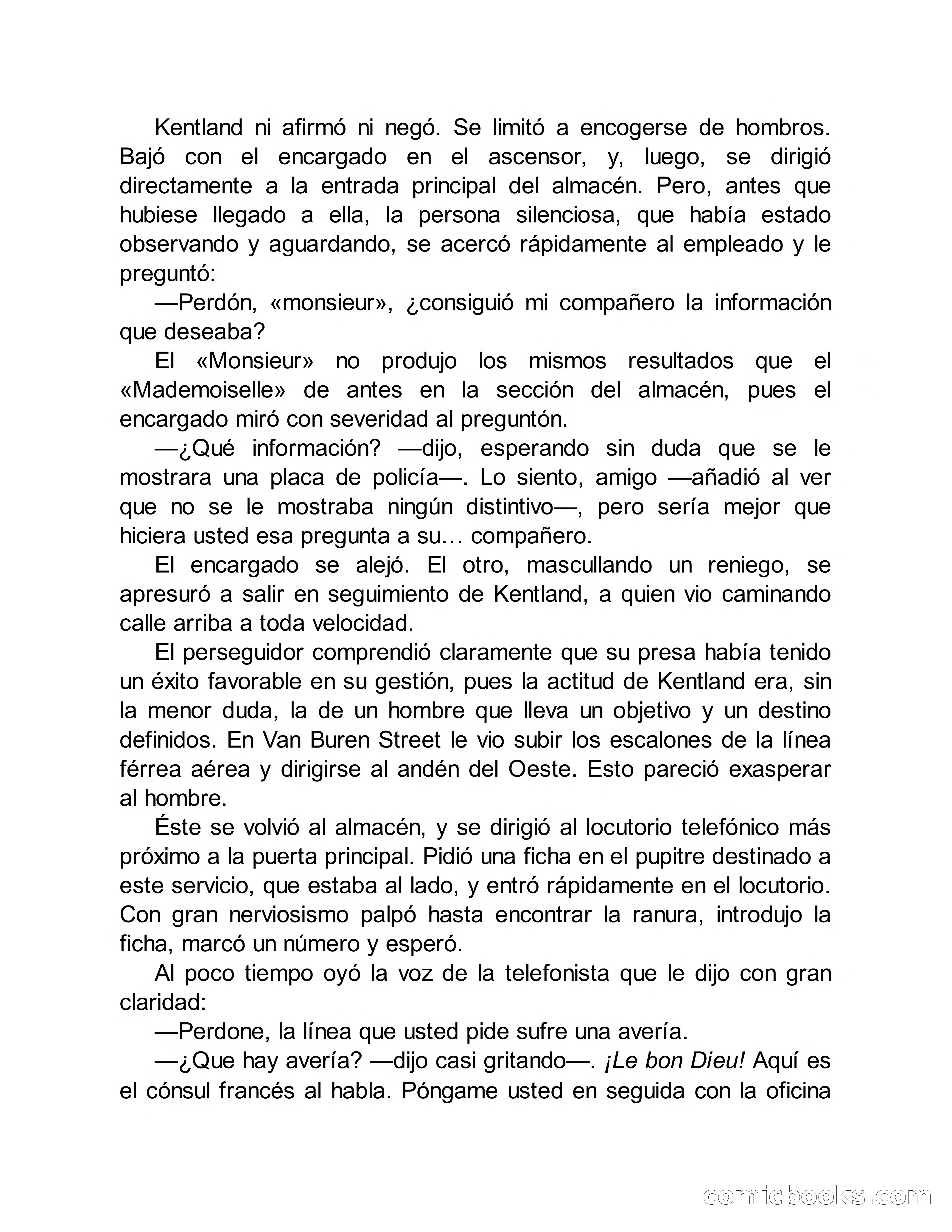 Circulo del Crimen No. 33: La cara del hombre de Saturno — page 134 of 172