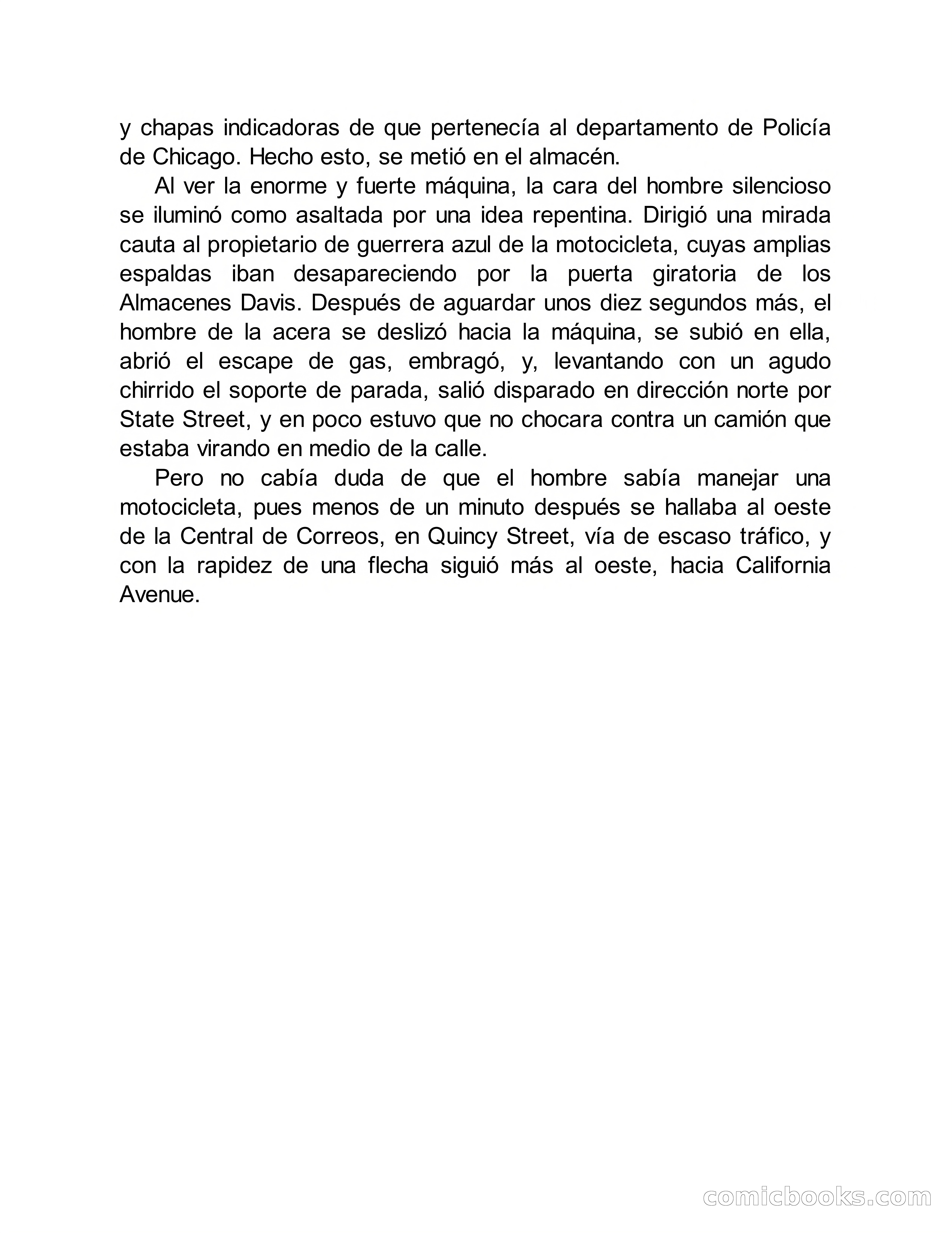 Circulo del Crimen No. 33: La cara del hombre de Saturno — page 136 of 172