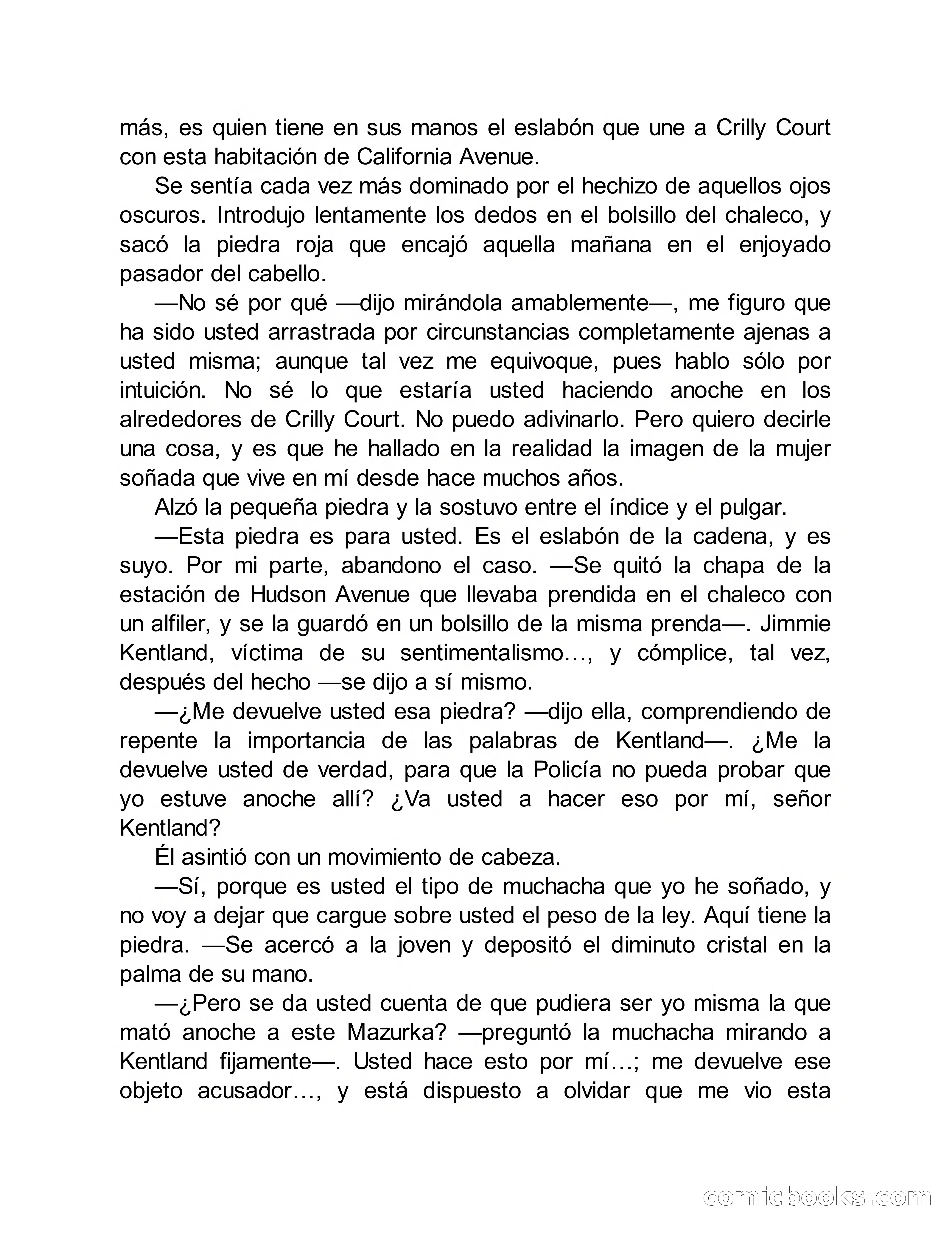 Circulo del Crimen No. 33: La cara del hombre de Saturno — page 140 of 172