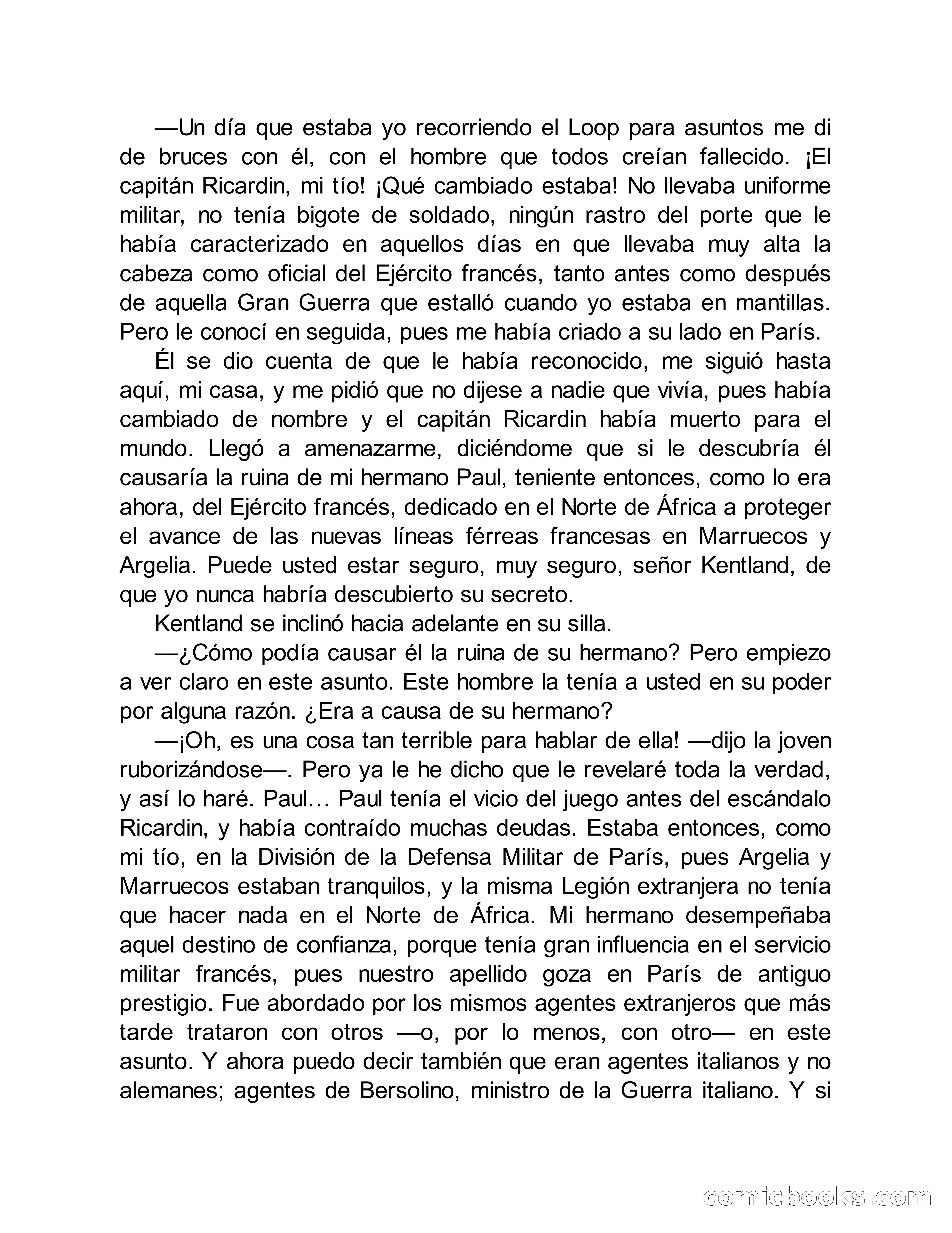 Circulo del Crimen No. 33: La cara del hombre de Saturno — page 143 of 172