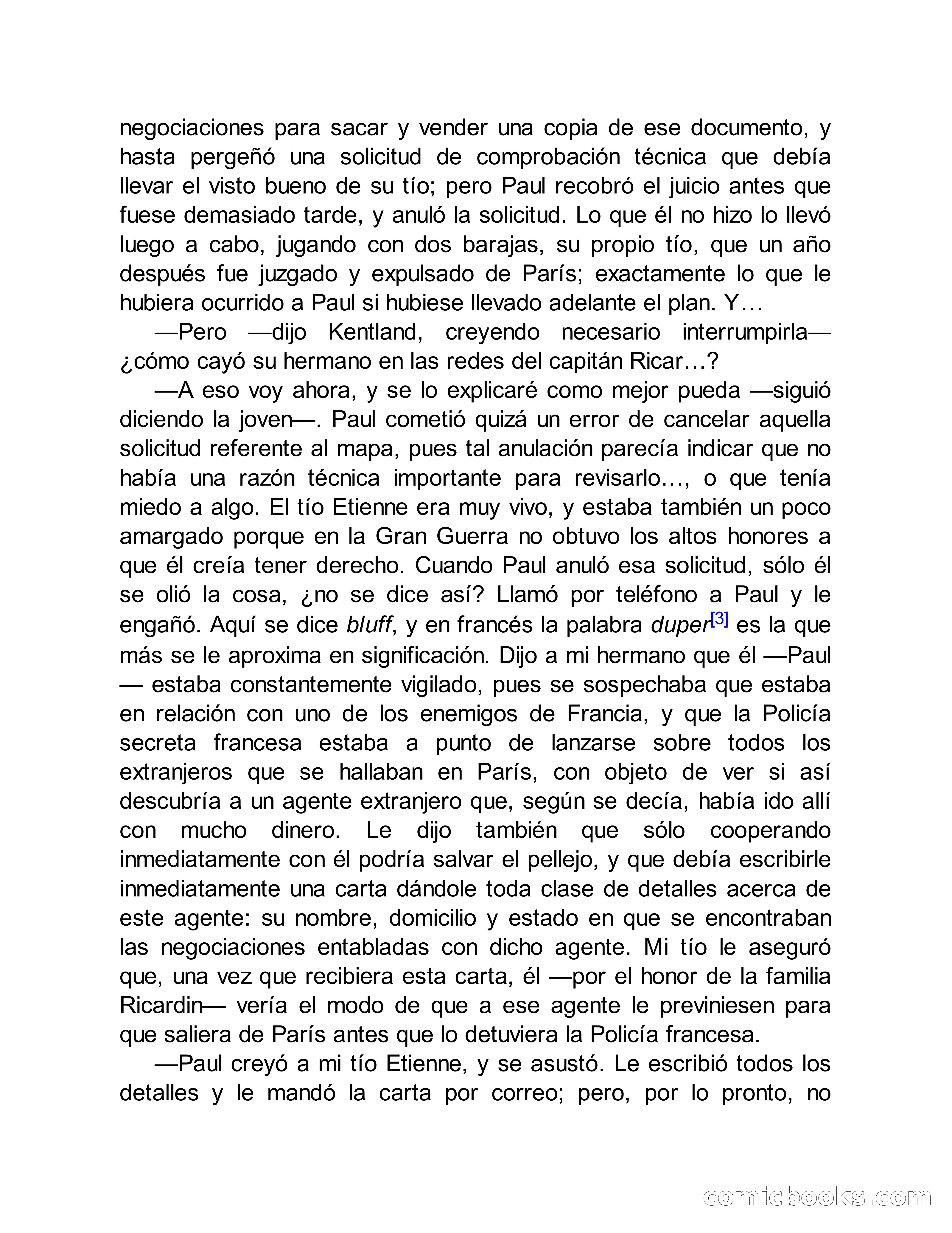 Circulo del Crimen No. 33: La cara del hombre de Saturno — page 145 of 172