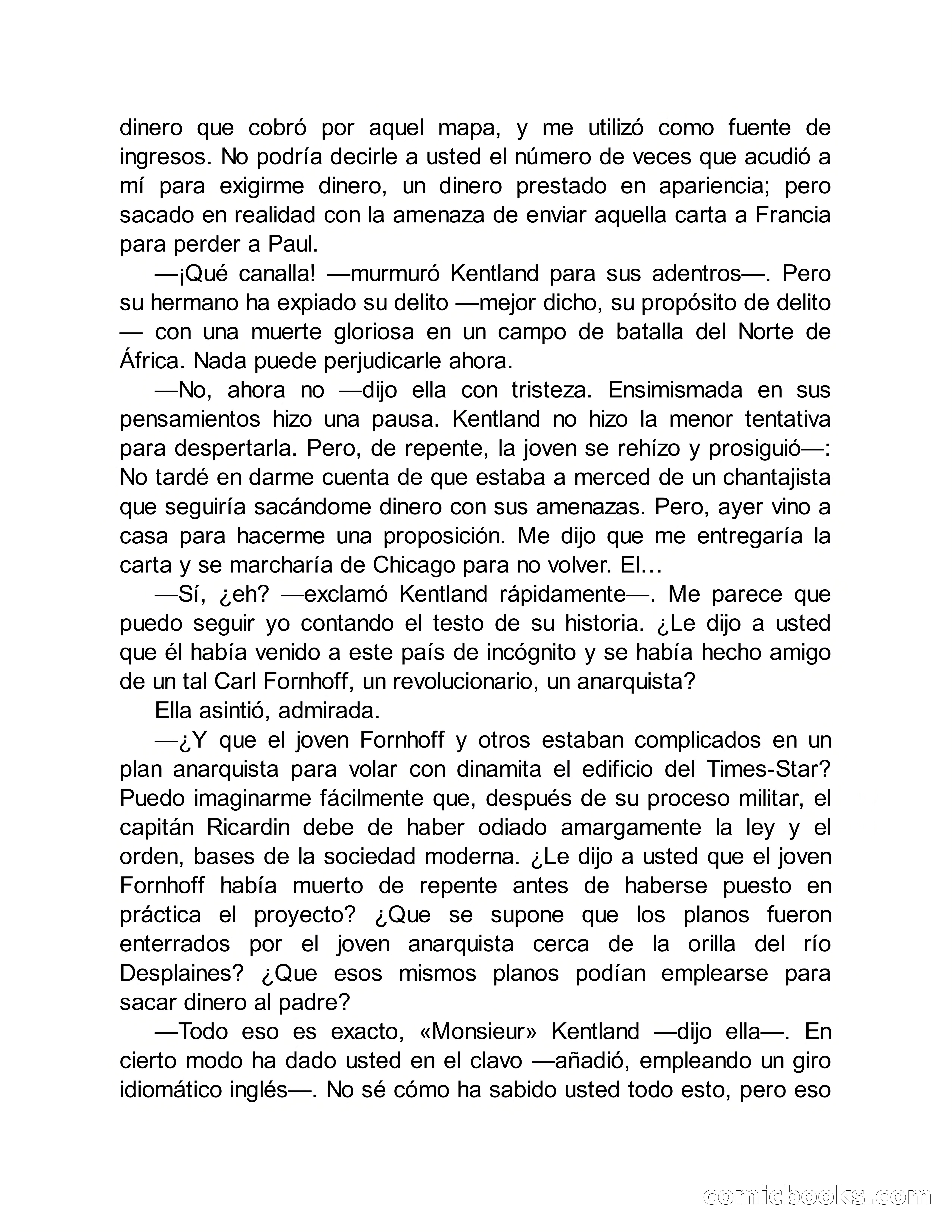 Circulo del Crimen No. 33: La cara del hombre de Saturno — page 147 of 172