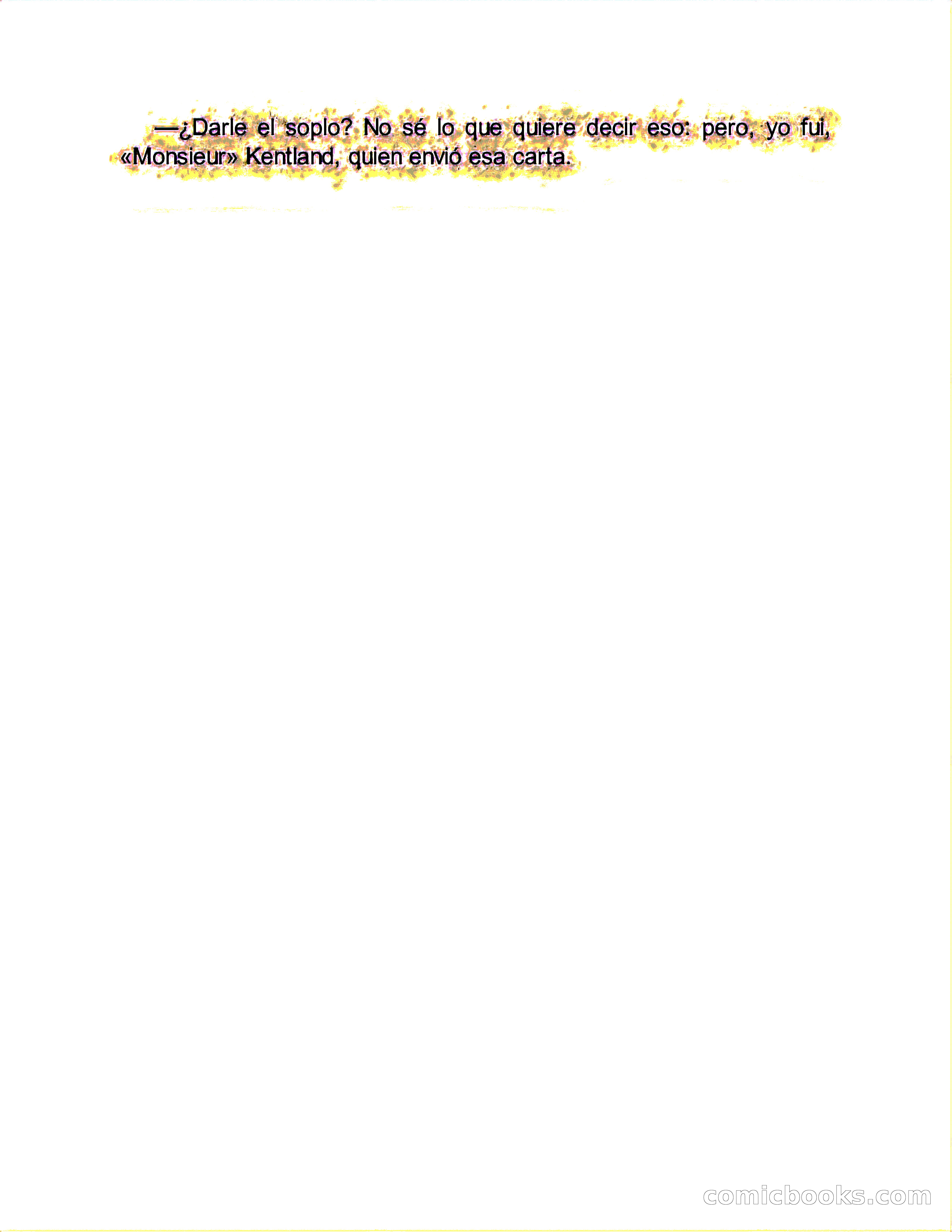 Circulo del Crimen No. 33: La cara del hombre de Saturno — page 150 of 172