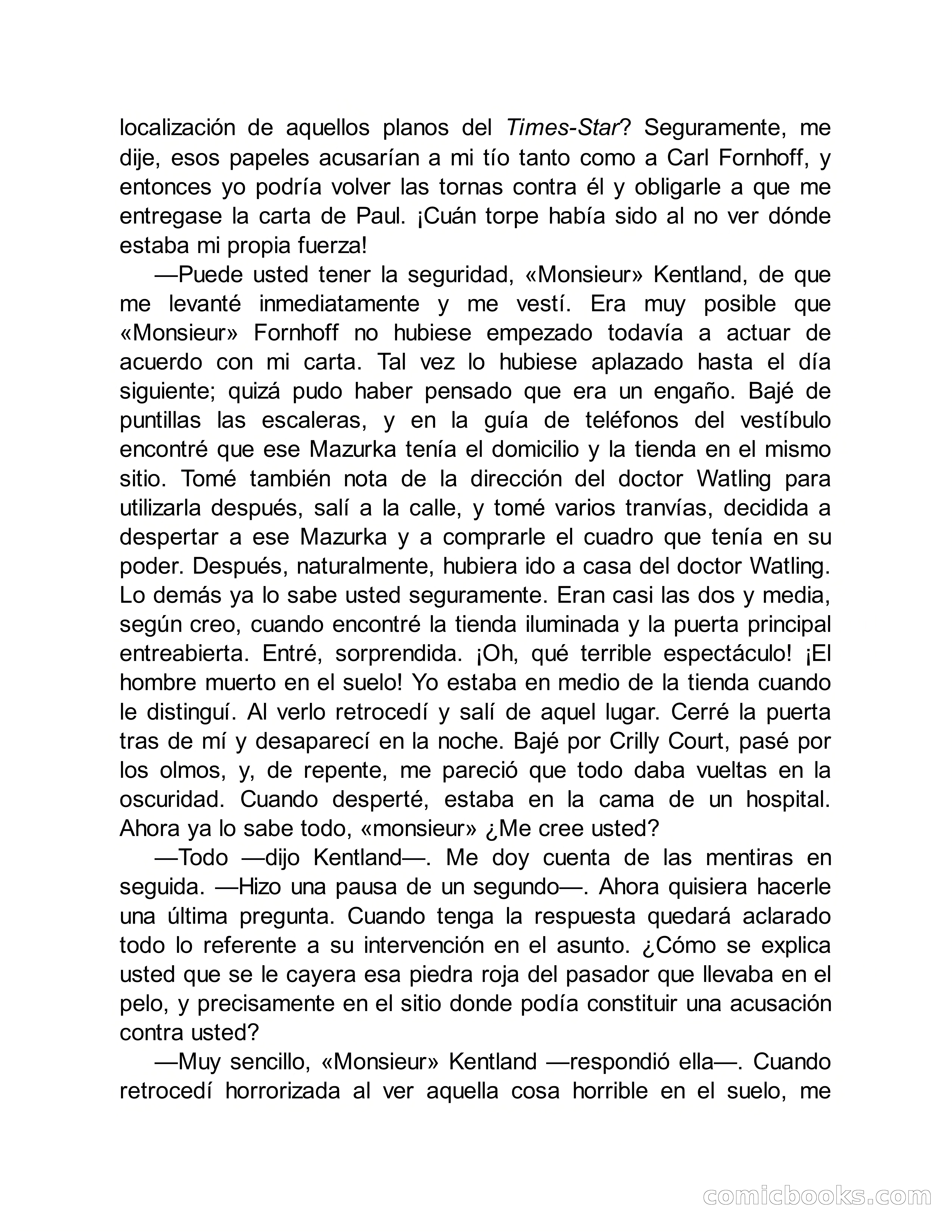 Circulo del Crimen No. 33: La cara del hombre de Saturno — page 152 of 172