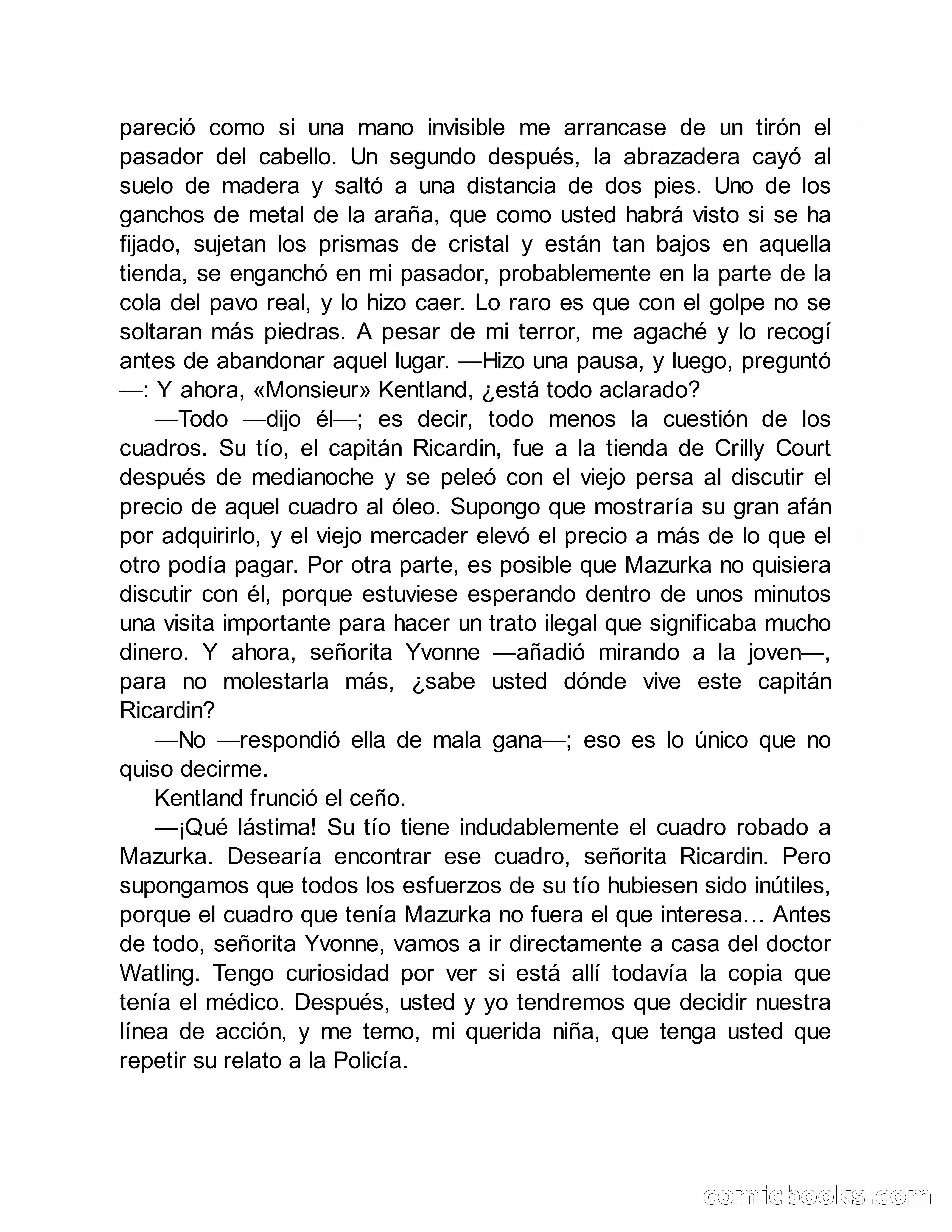 Circulo del Crimen No. 33: La cara del hombre de Saturno — page 153 of 172