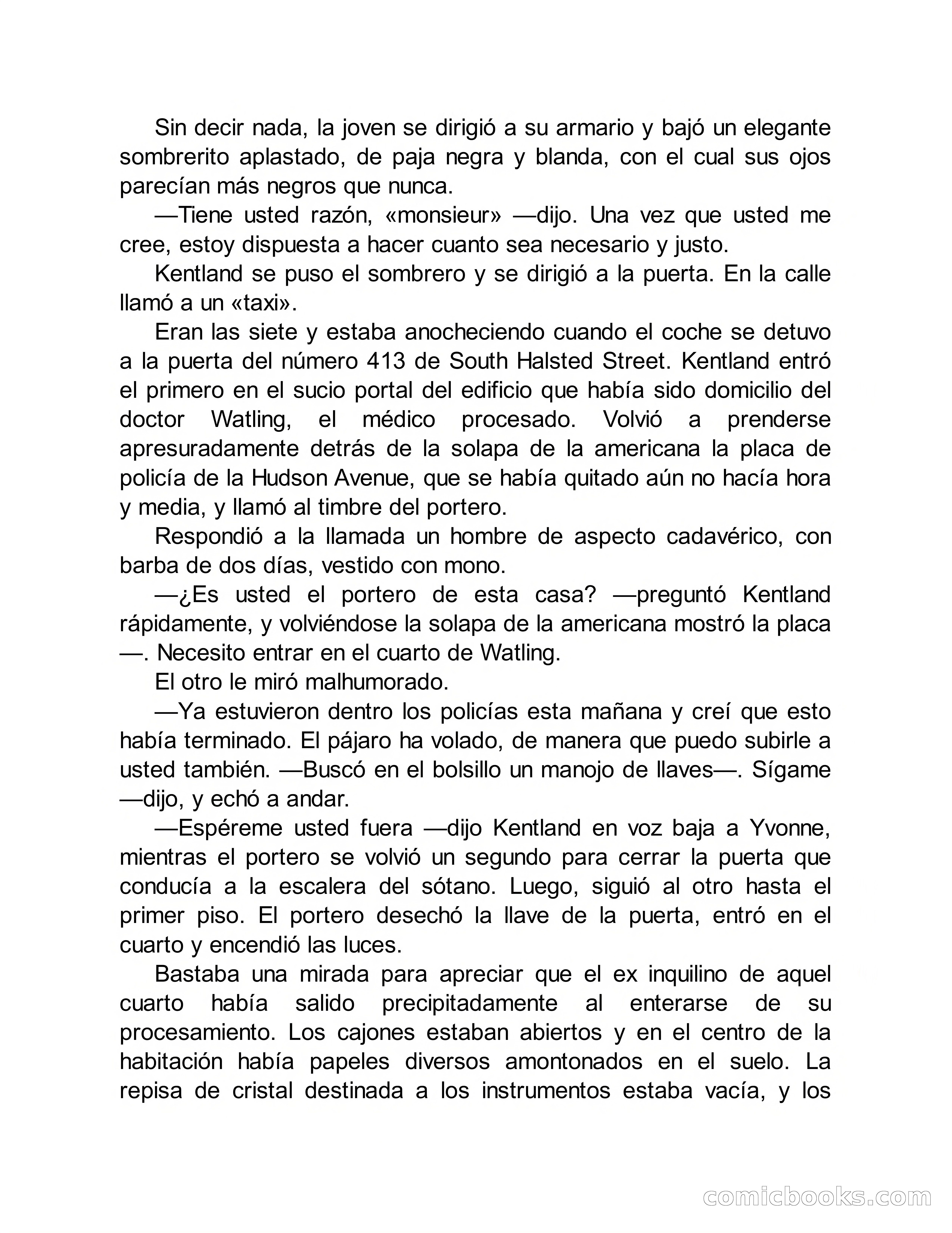 Circulo del Crimen No. 33: La cara del hombre de Saturno — page 154 of 172