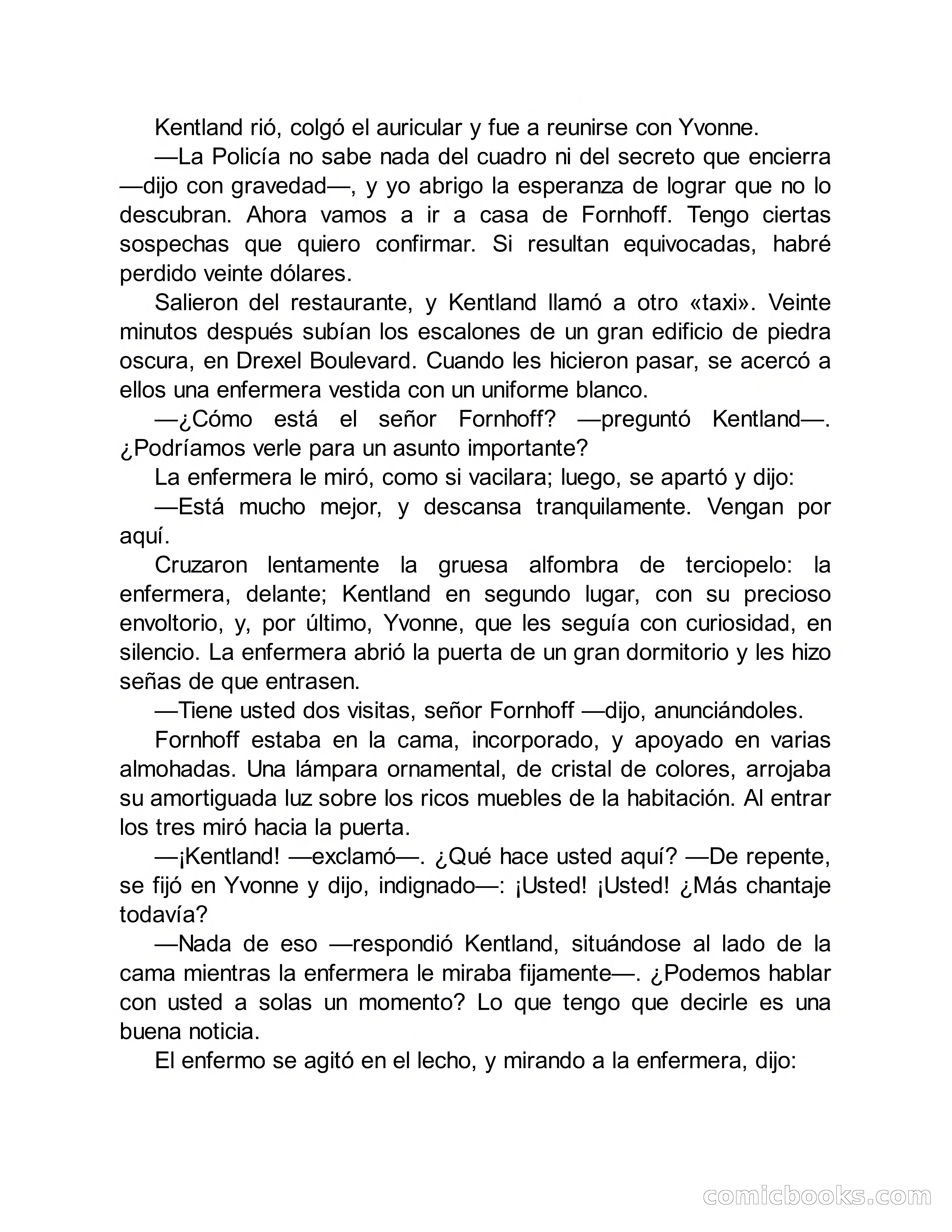 Circulo del Crimen No. 33: La cara del hombre de Saturno — page 161 of 172