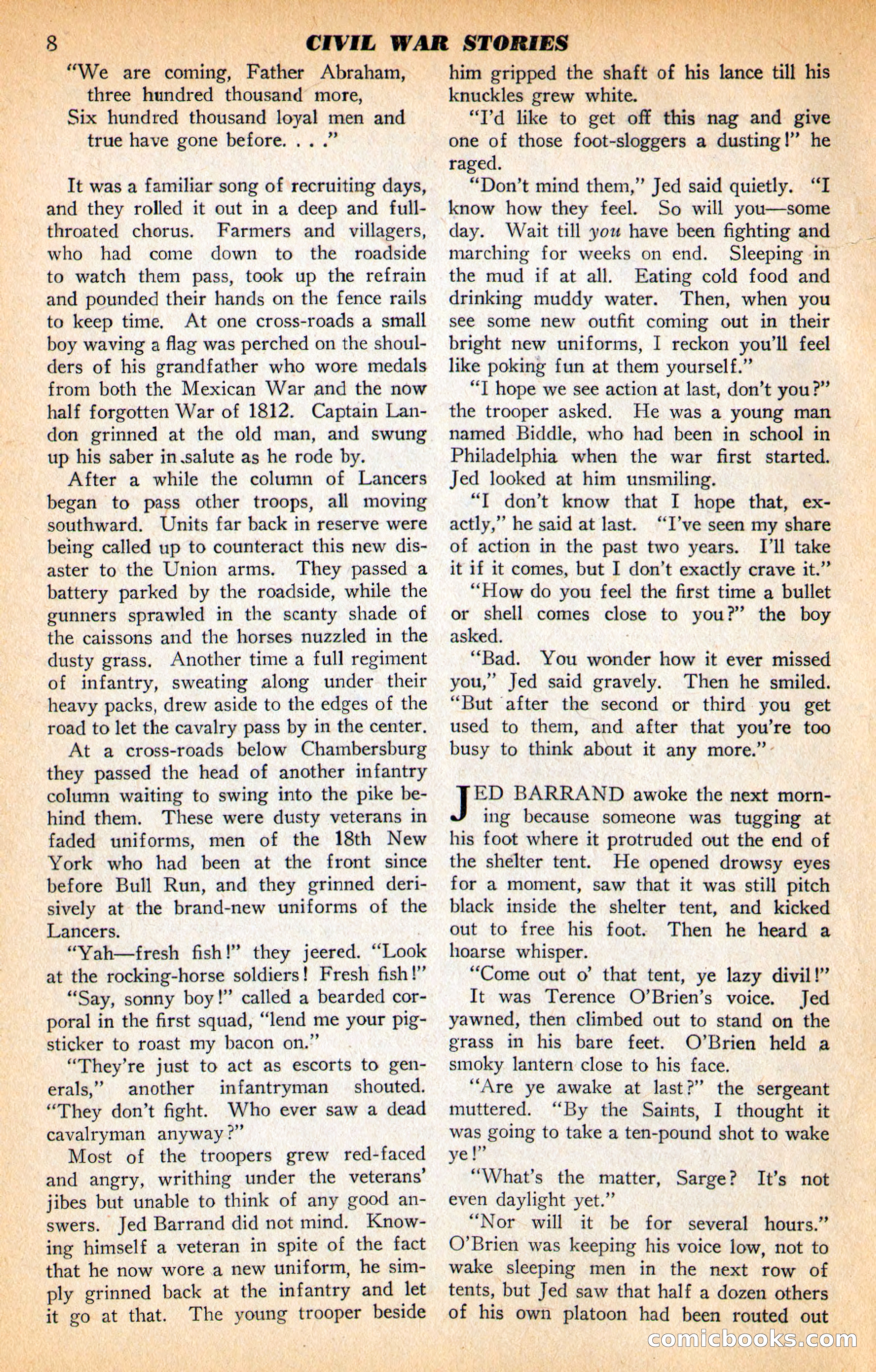 Civil War Stories, Vol. 1, No. 1 — page 10 of 132