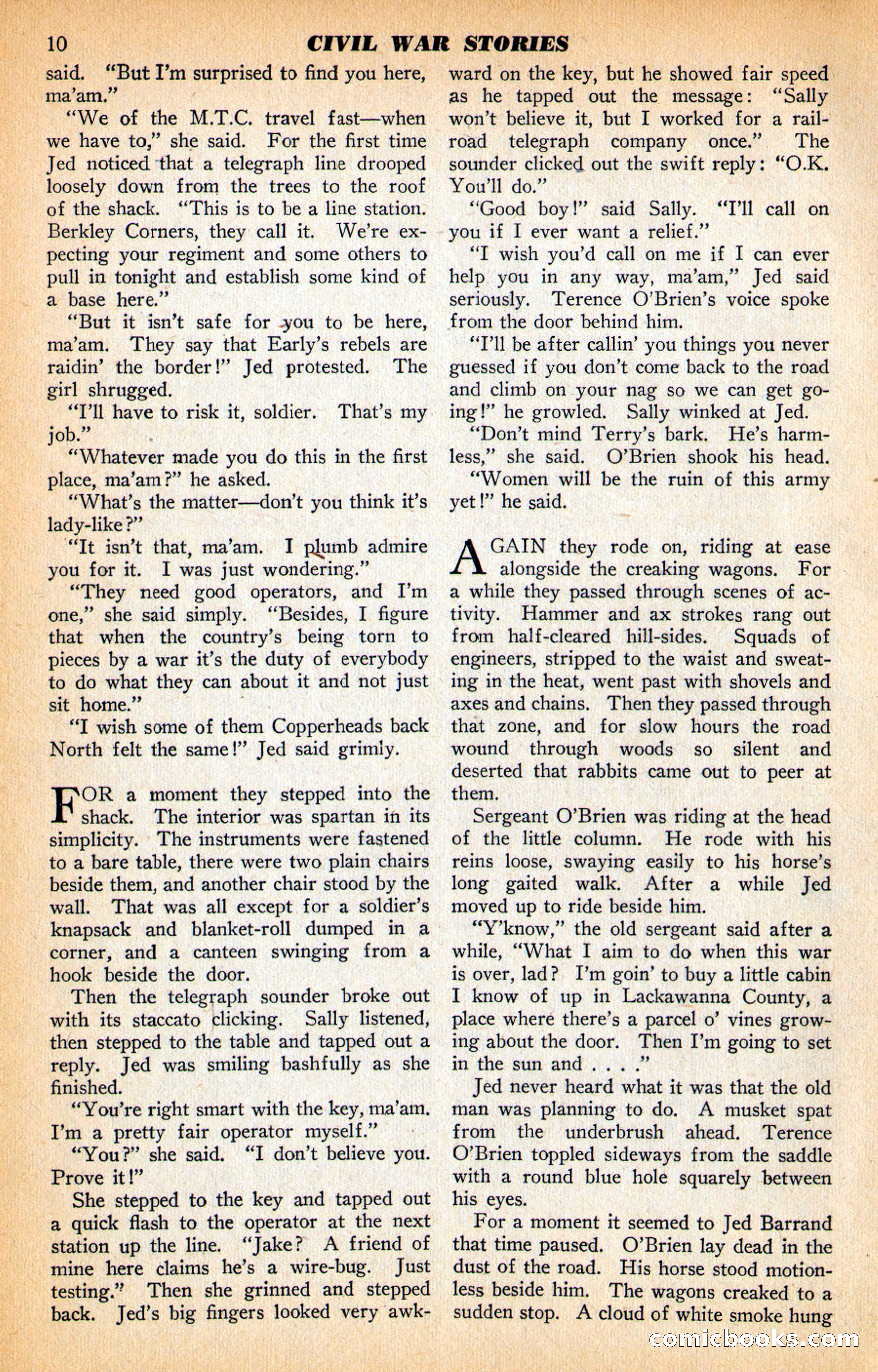 Civil War Stories, Vol. 1, No. 1 — page 12 of 132