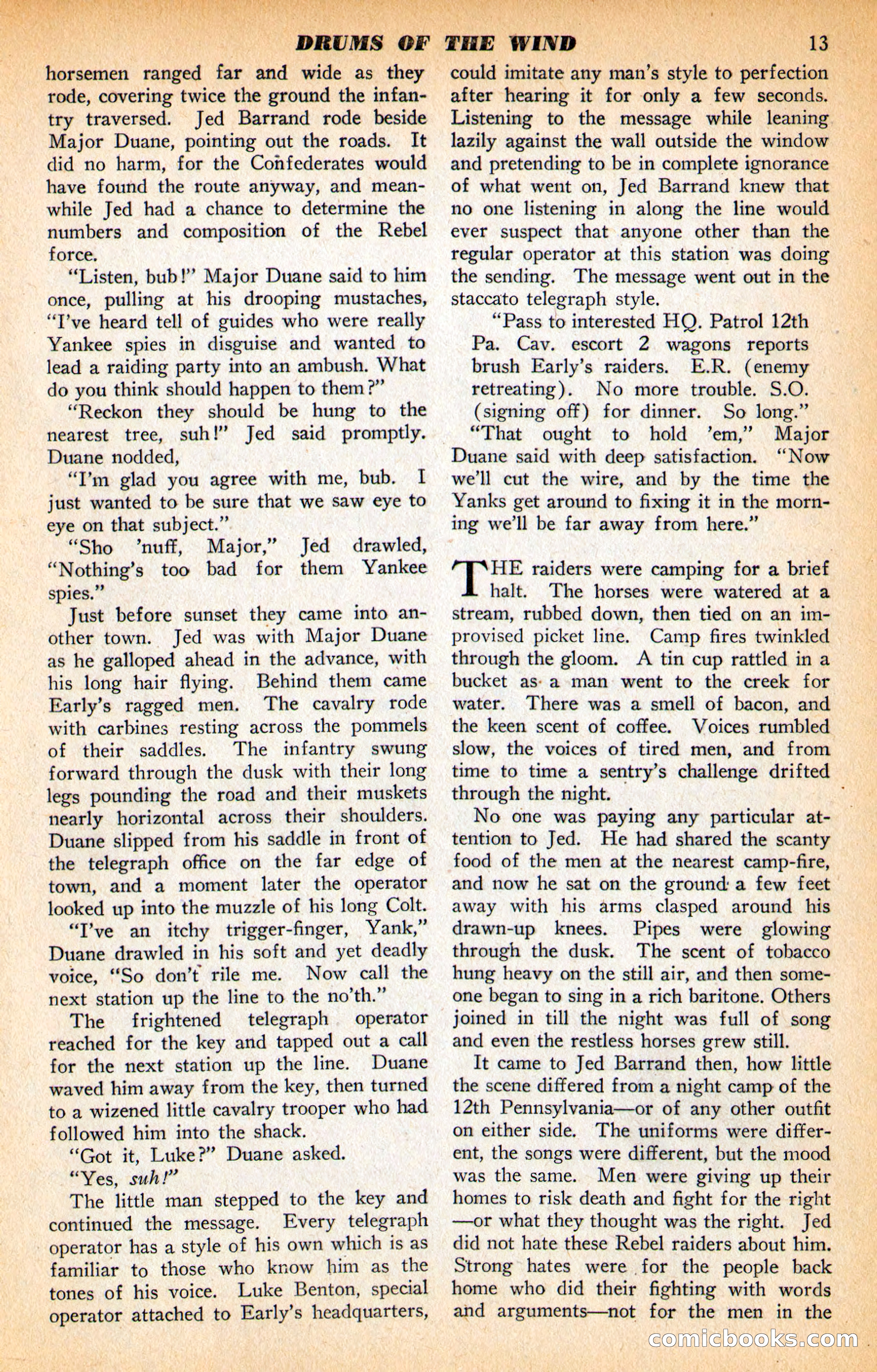 Civil War Stories, Vol. 1, No. 1 — page 15 of 132