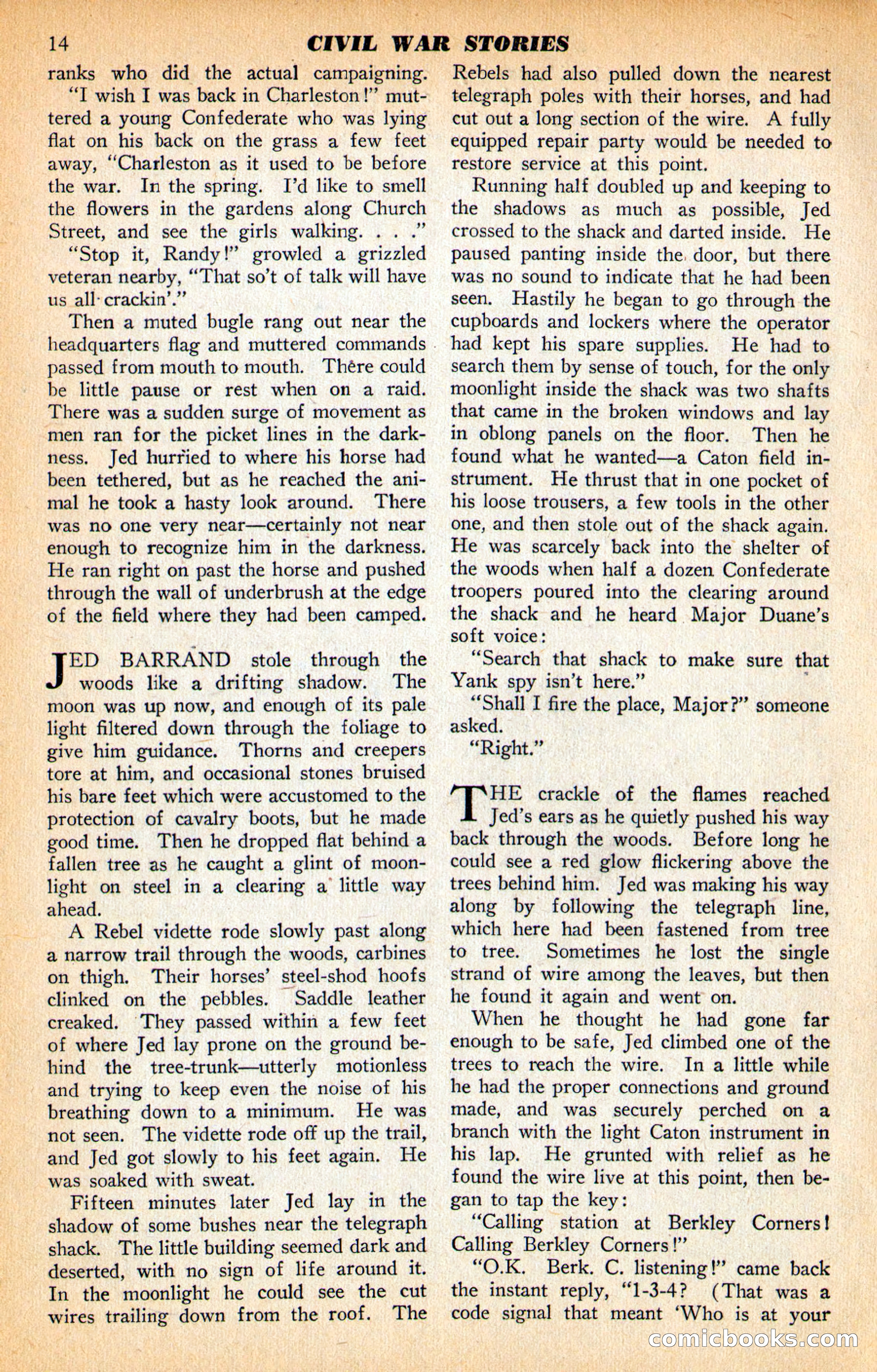 Civil War Stories, Vol. 1, No. 1 — page 16 of 132