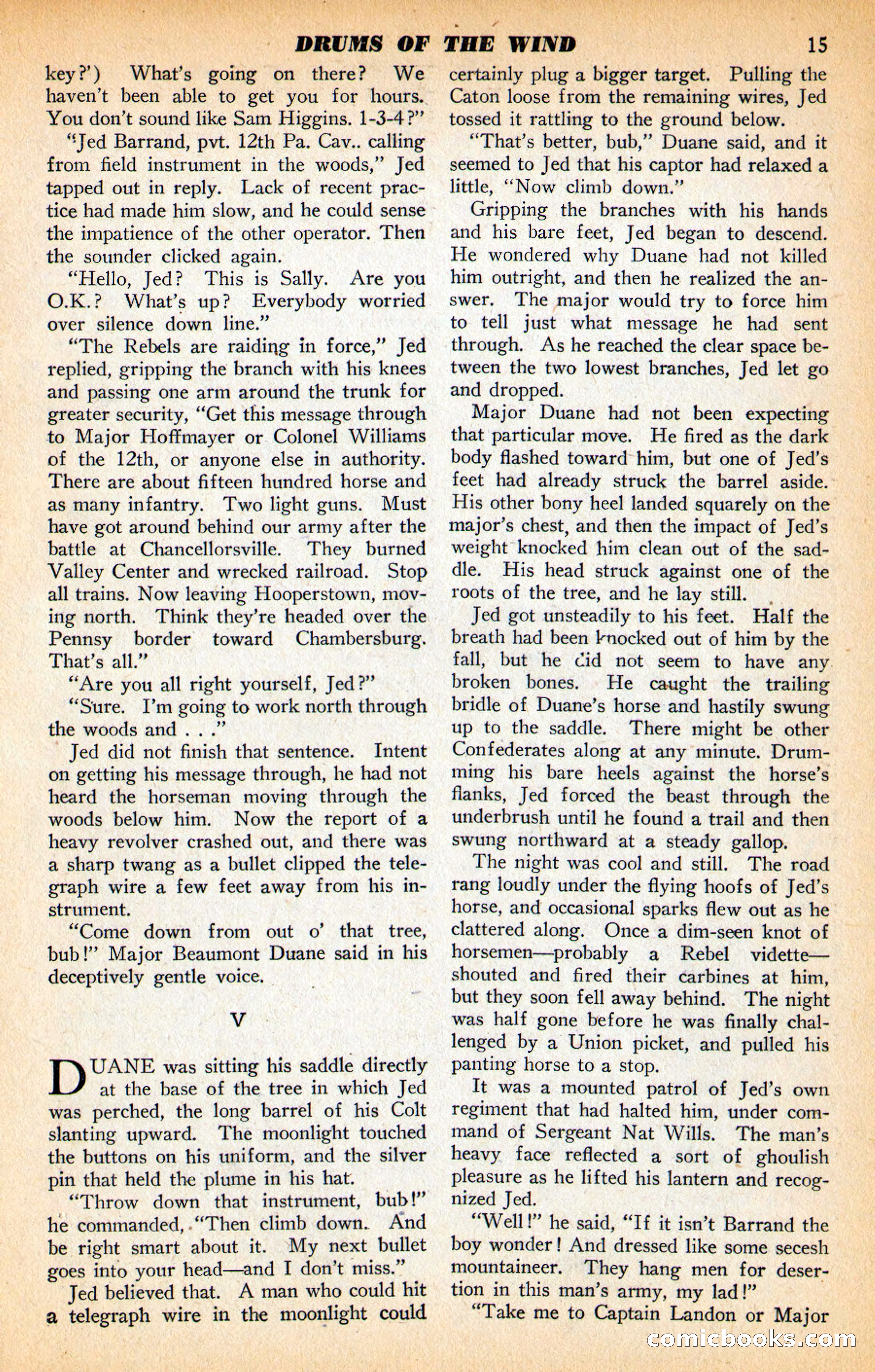 Civil War Stories, Vol. 1, No. 1 — page 17 of 132