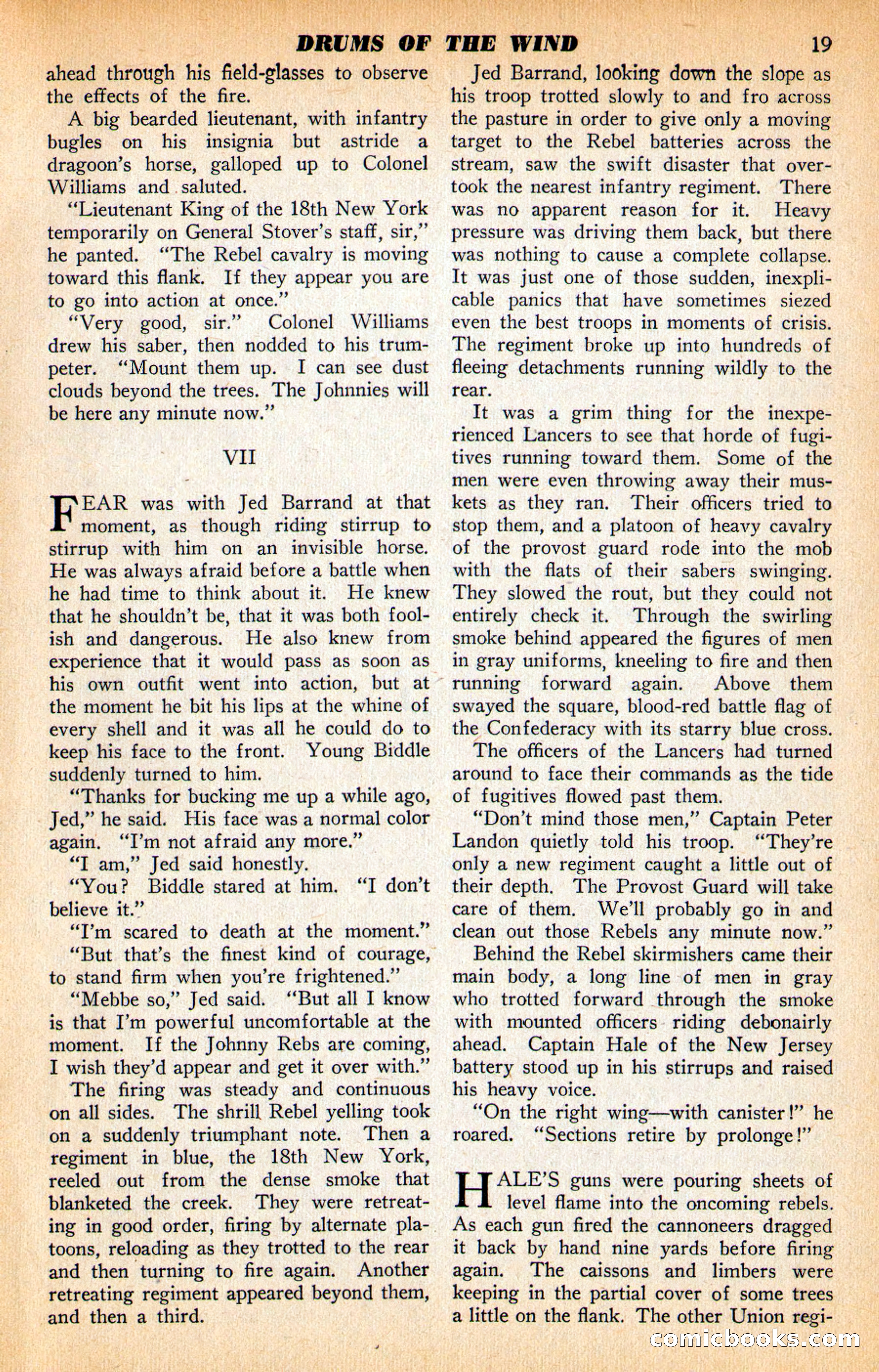 Civil War Stories, Vol. 1, No. 1 — page 21 of 132