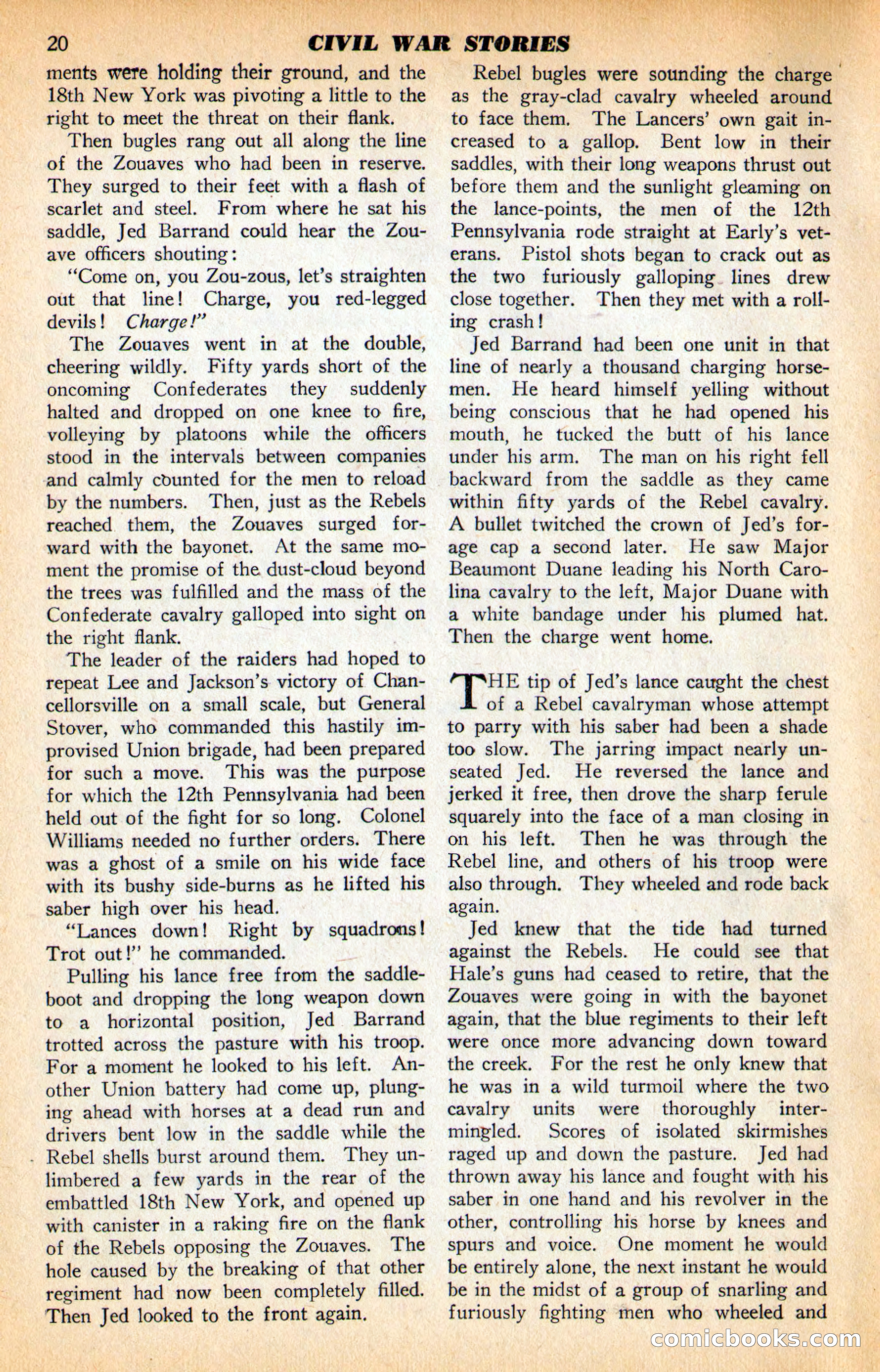 Civil War Stories, Vol. 1, No. 1 — page 22 of 132
