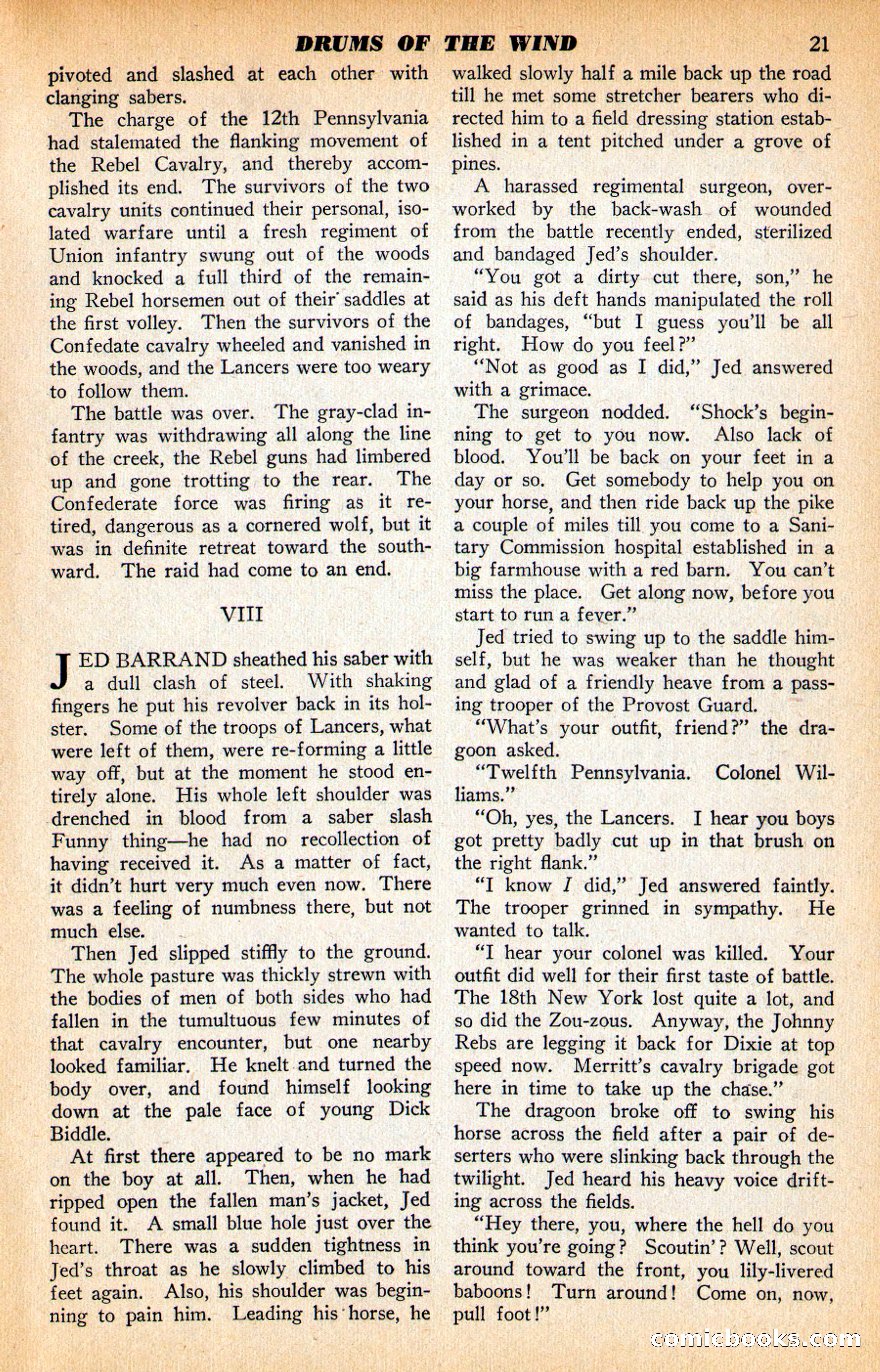 Civil War Stories, Vol. 1, No. 1 — page 23 of 132