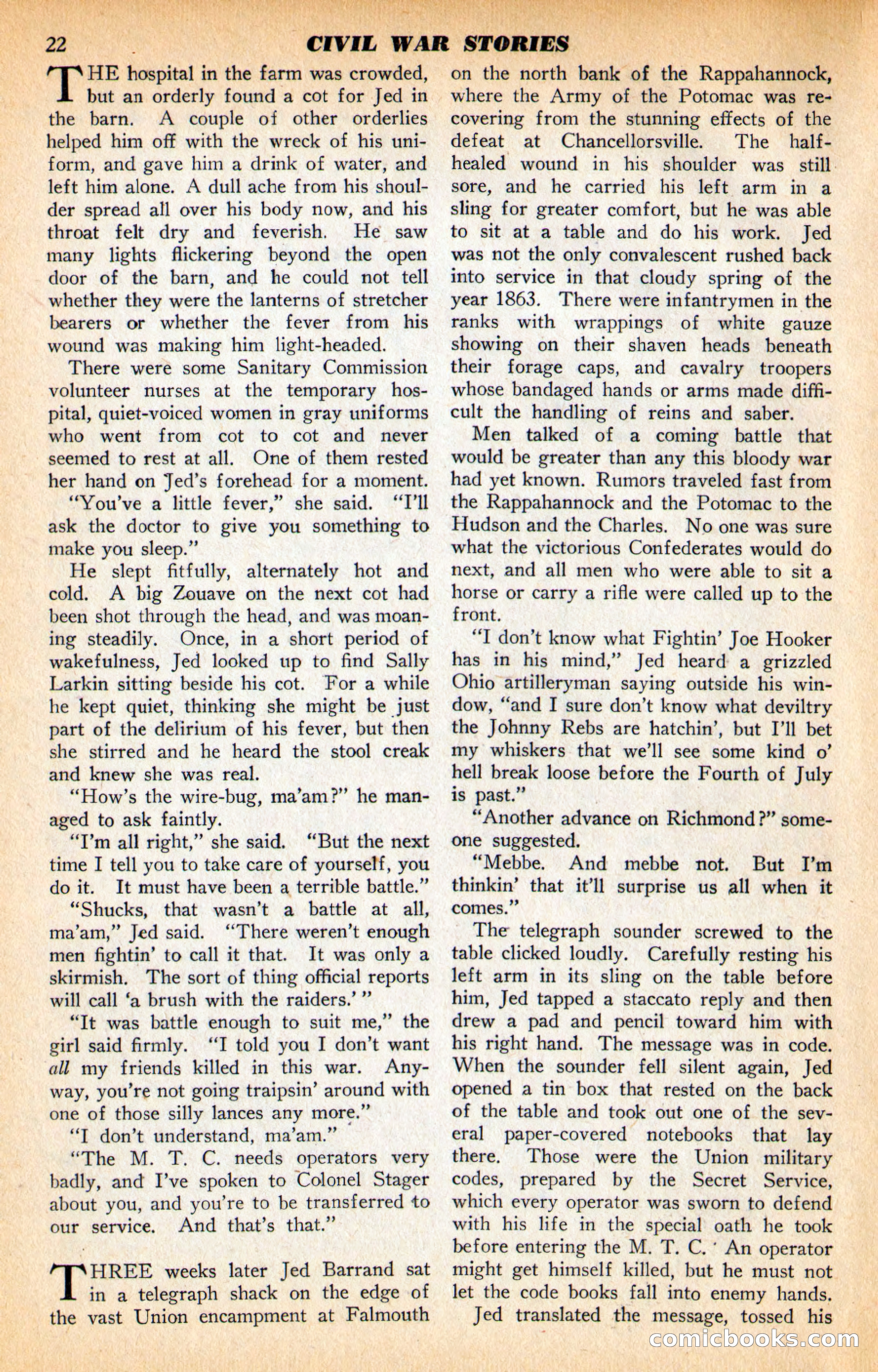 Civil War Stories, Vol. 1, No. 1 — page 24 of 132