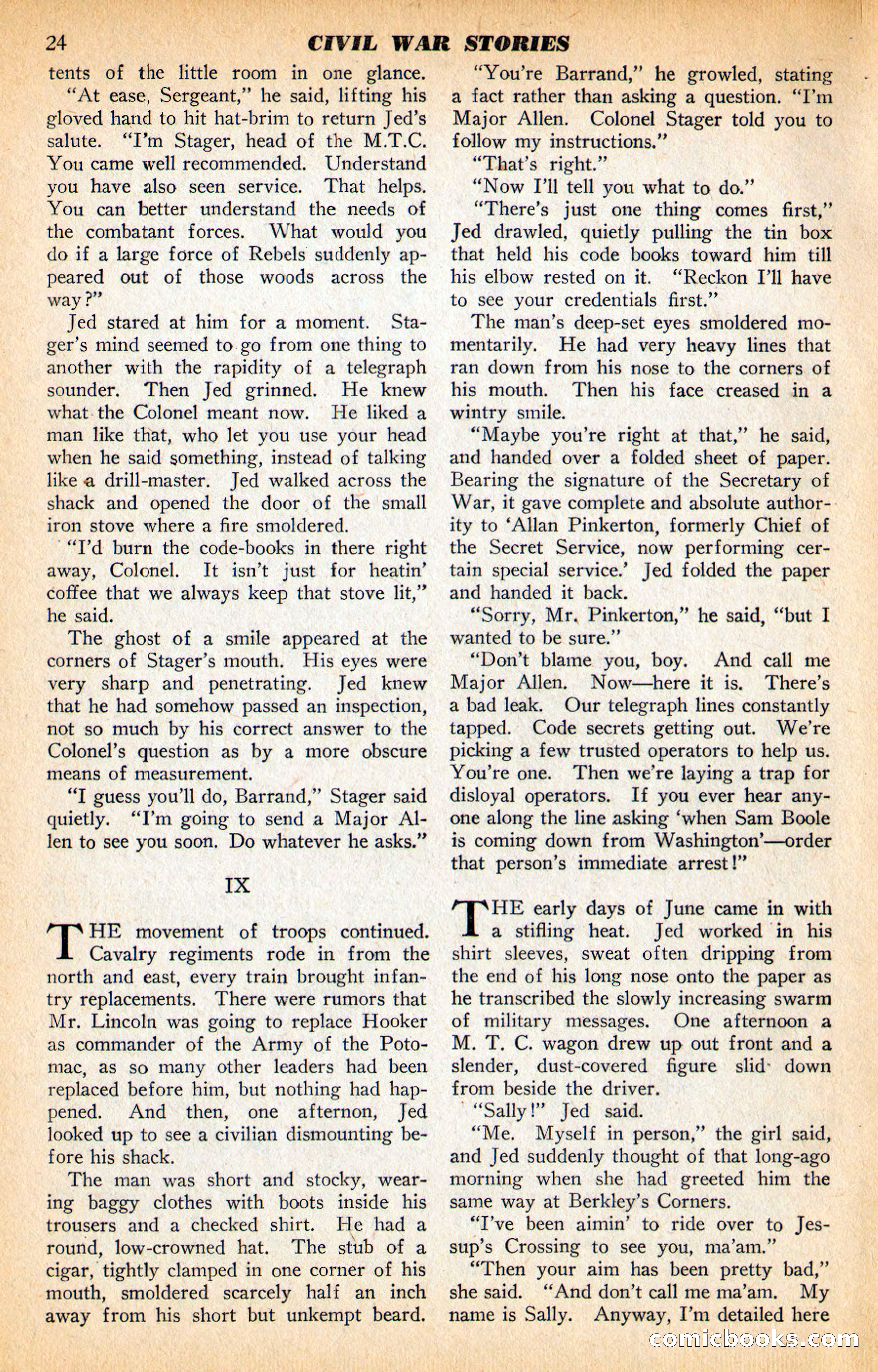 Civil War Stories, Vol. 1, No. 1 — page 26 of 132